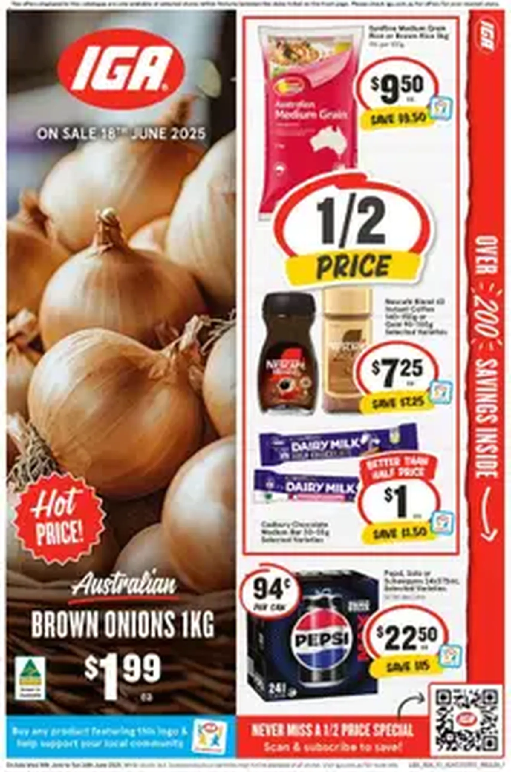 IGA Catalogue VIC - valid flyer from 18/06/2025, page 1 of 1