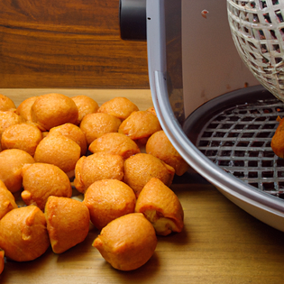 Previsualización de la receta Croquetas congeladas freídas en la freídora de aire sin aceite