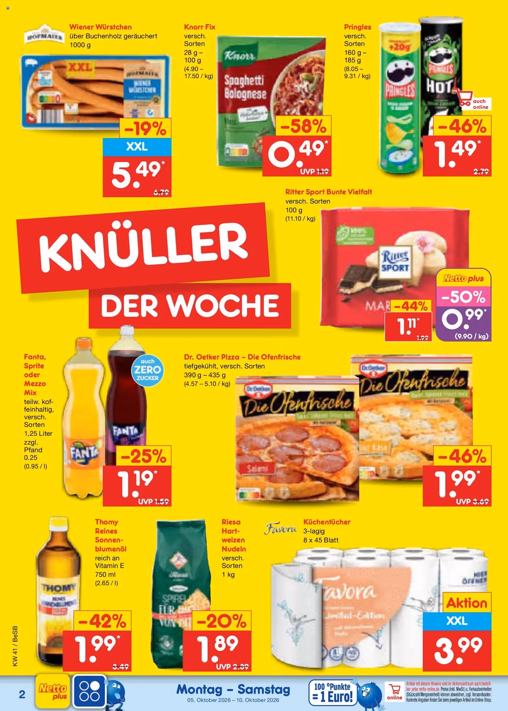 Netto Marken-Discount Prospekt - Gültiger Prospekt ab 05.10.2026, Seite 2 von insgesamt 68