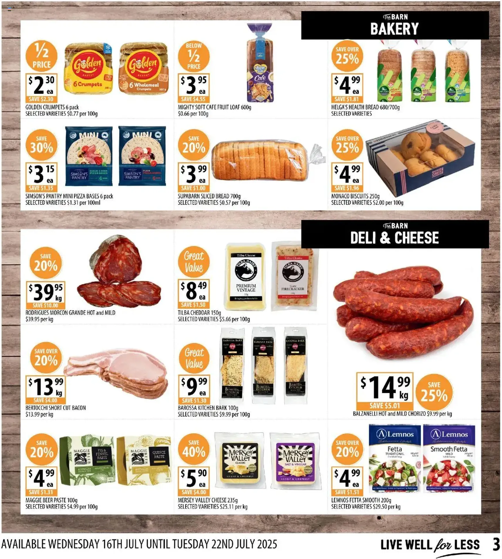 Supabarn Catalogue - valid flyer from 16/07/2025, page 3 of 12 Supabarn Catalogue - valid flyer from 16/07/2025, page 3 of 12
