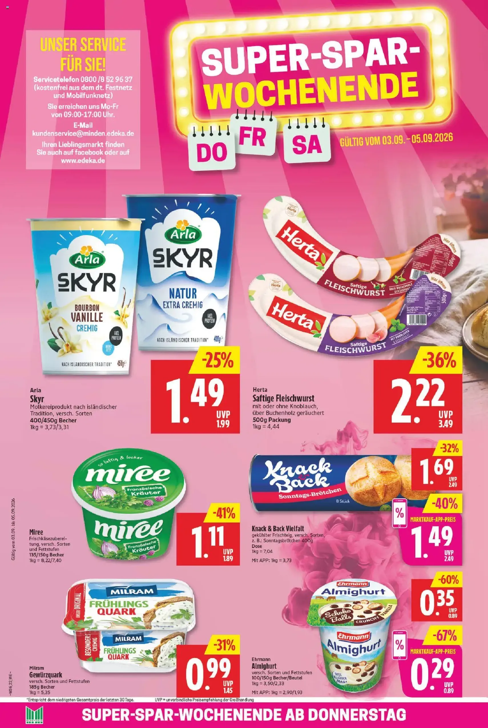 Marktkauf Prospekt - Gültiger Prospekt ab 31.08.2026, Seite 24 von insgesamt 31