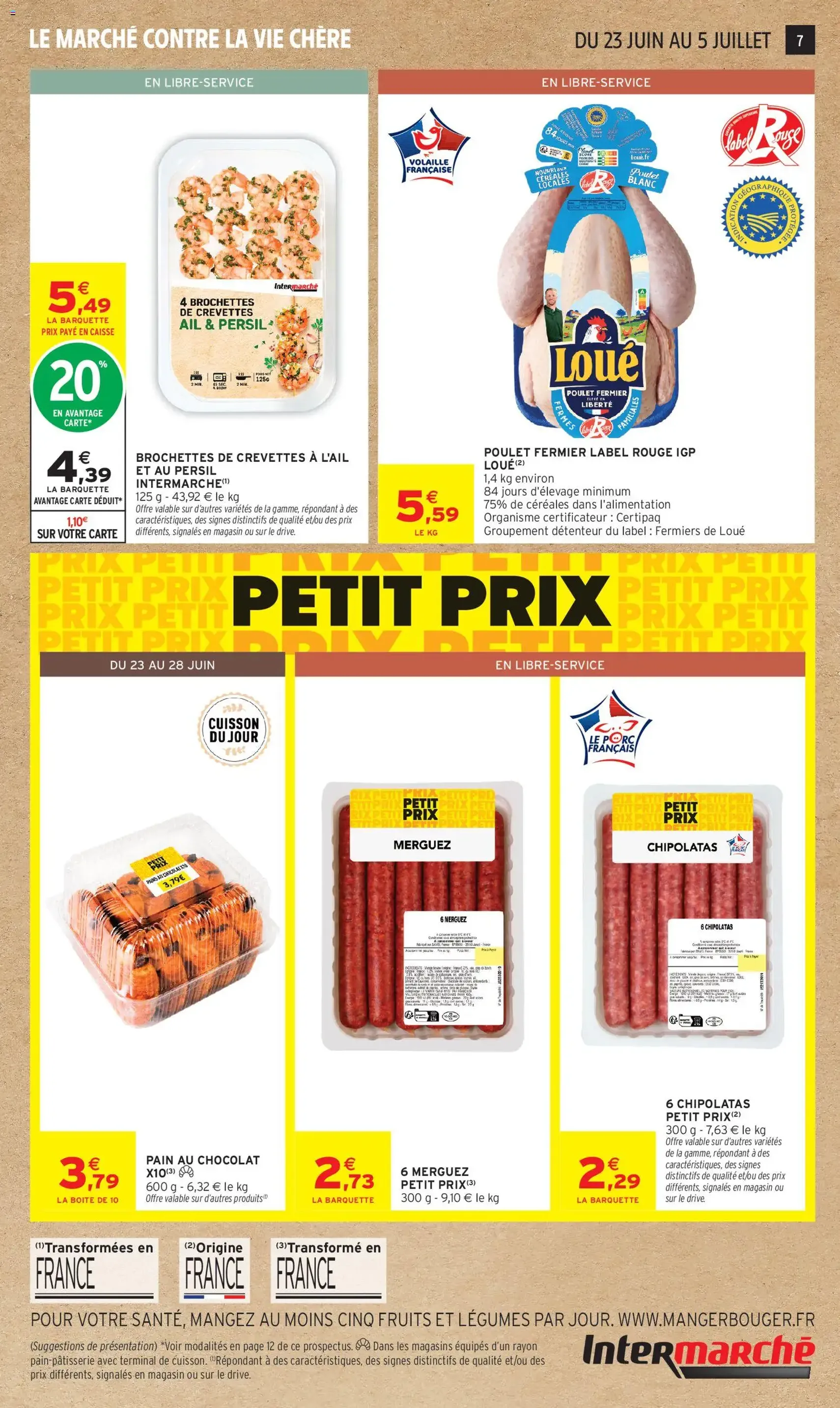 Intermarché catalogue - brochure valable à partir du 23/06/2026, page 7 sur 16