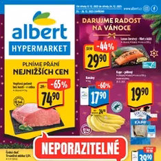 Albert leták - Hypermarket - náhled letáku platný od 17.12.2025