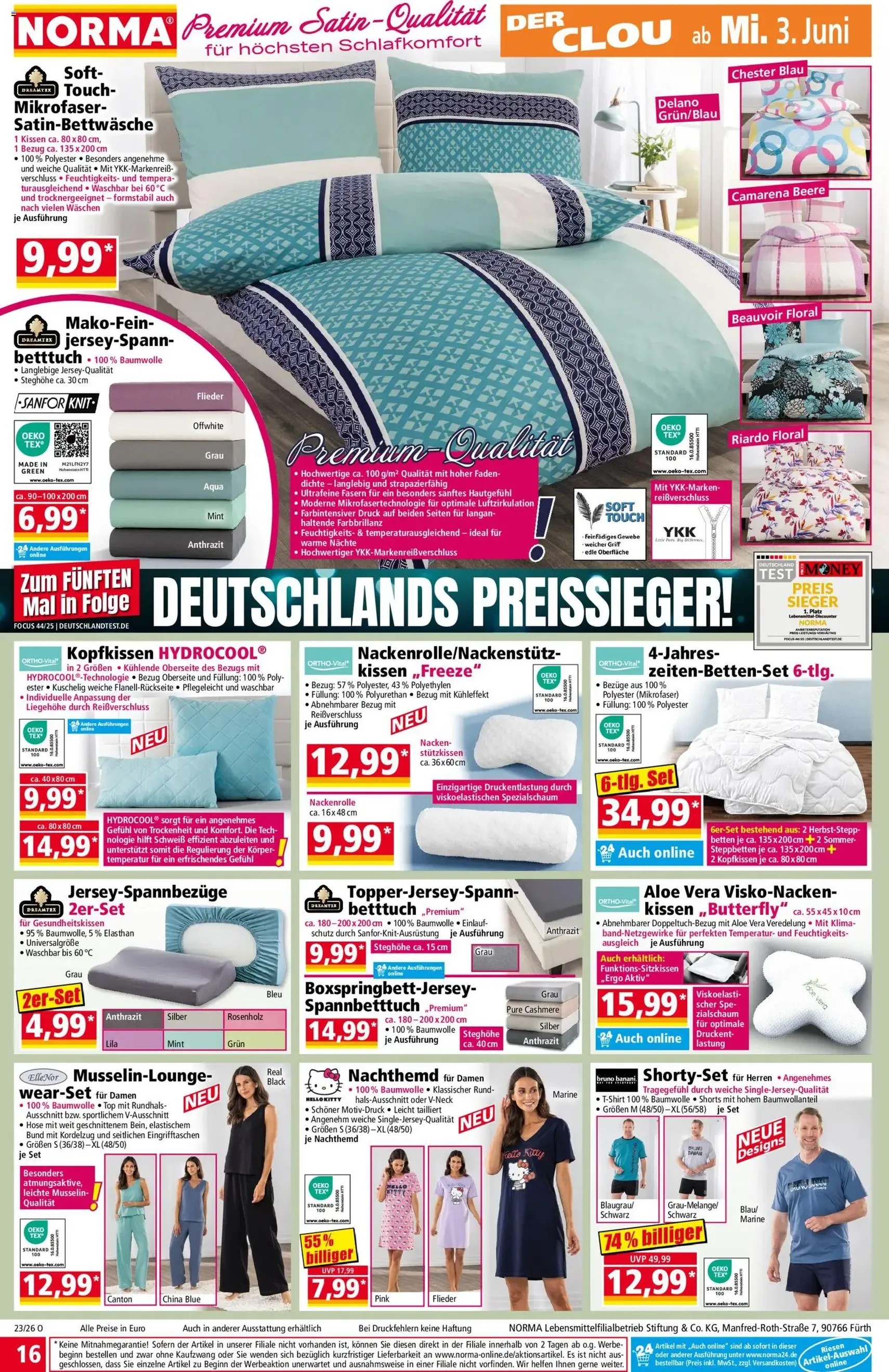 Norma Prospekt - Gültiger Prospekt ab 01.06.2026, Seite 16 von insgesamt 21