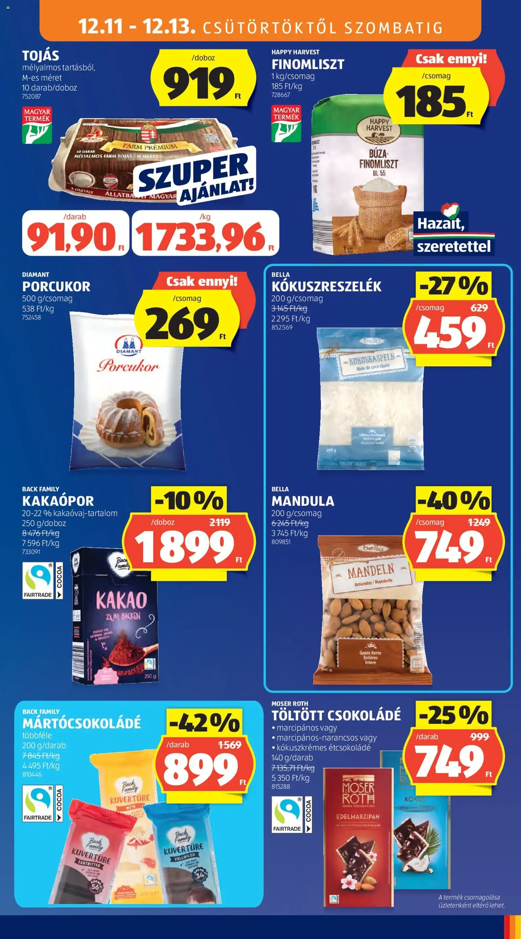 Aldi Akciós újság - 2025.12.11. érvényes szórólap 13 oldal 71 oldalból