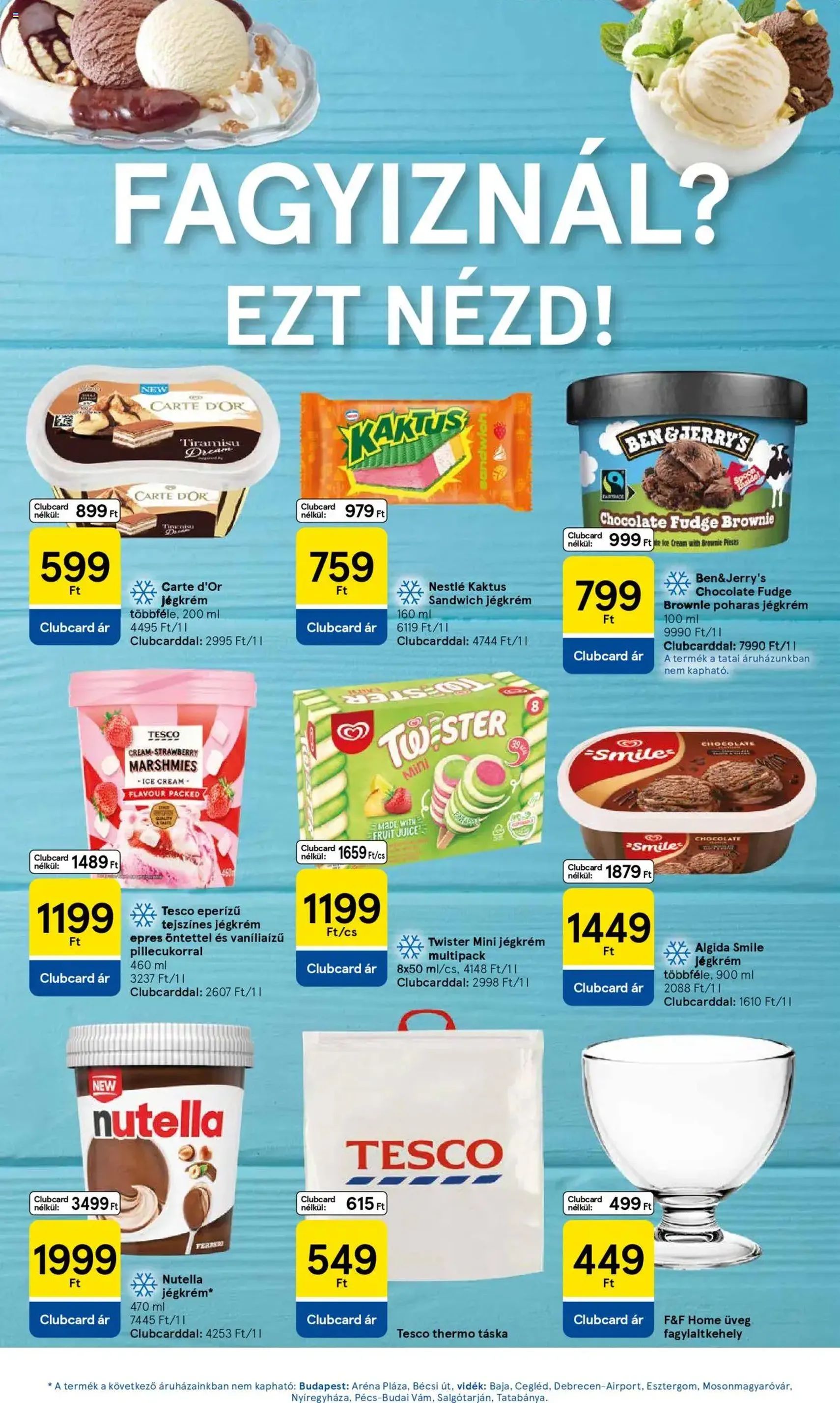 Tesco Hipermarket - Akciós újság - 2025.07.31. érvényes szórólap 19 oldal 32 oldalból Tesco Hipermarket - Akciós újság - 2025.07.31. érvényes szórólap 19 oldal 32 oldalból