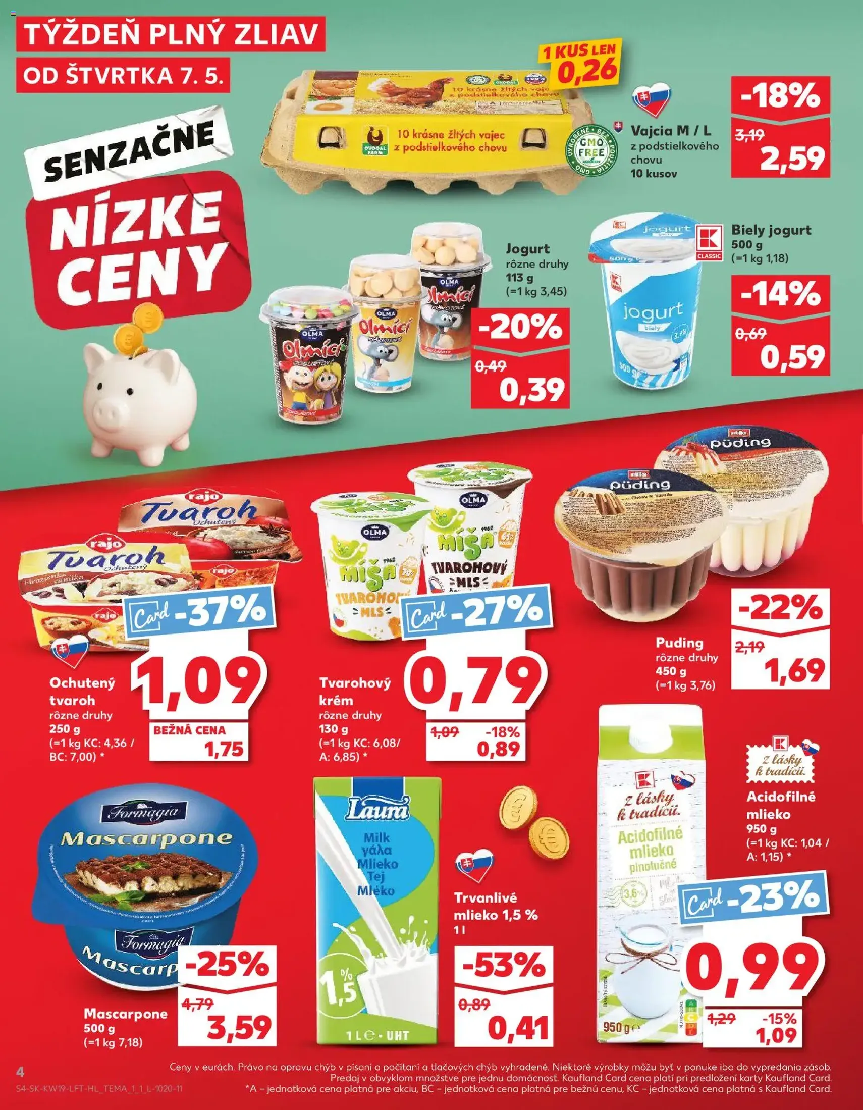 Kaufland SK - akciós újság - 2026.05.07. érvényes szórólap 4 oldal 76 oldalból