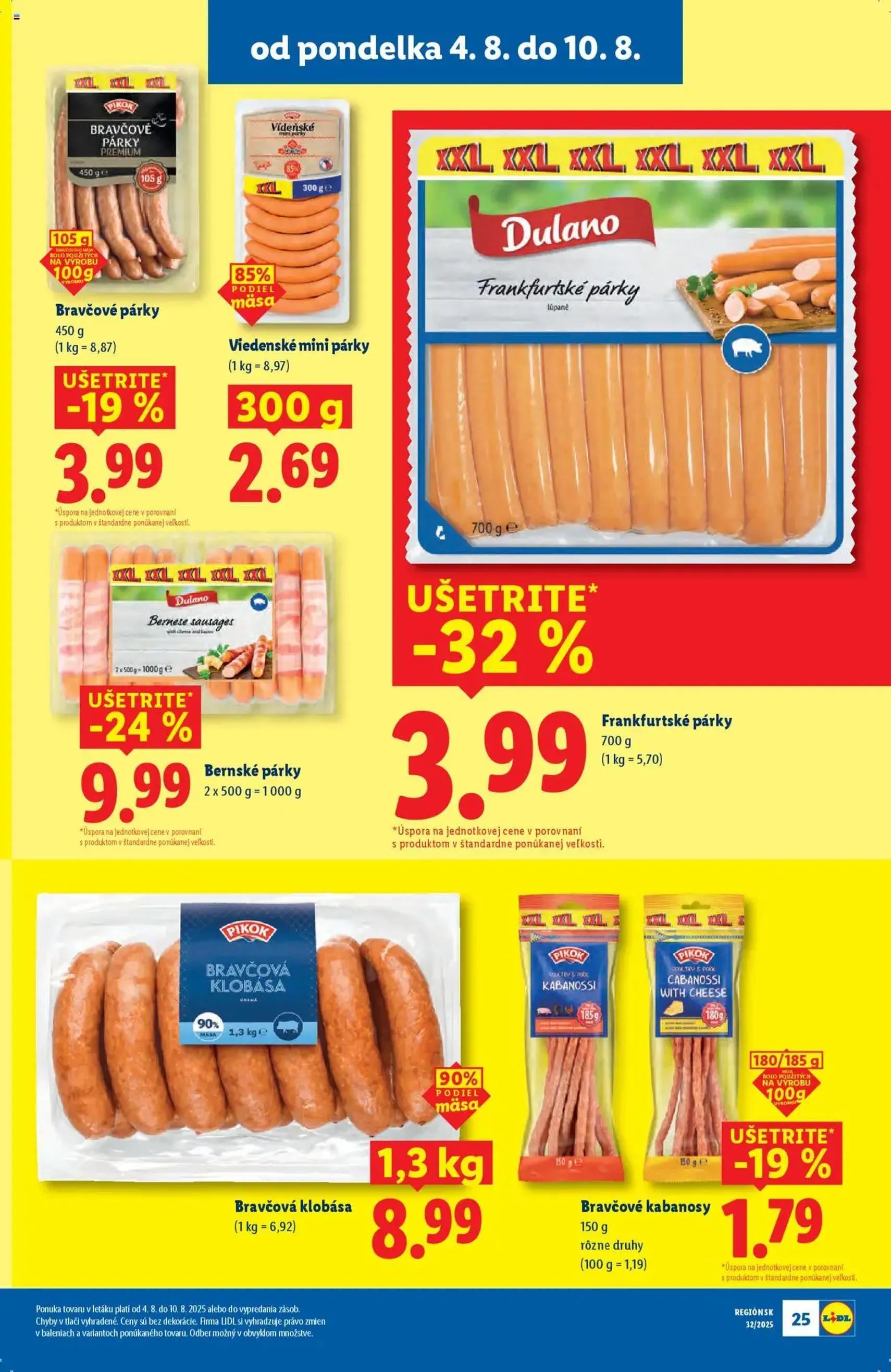 Lidl leták - platný leták od 04.08.2025 strana 31 z 98