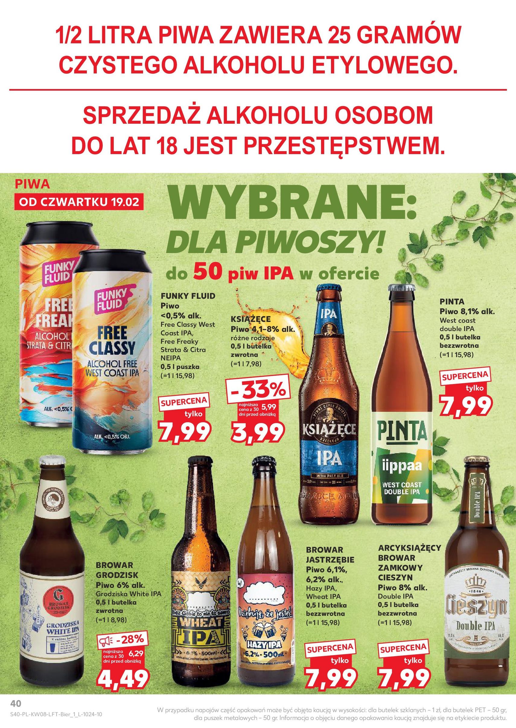 Kaufland gazetka - ważny gazetka od 19.02.2026 strona 40 z 55
