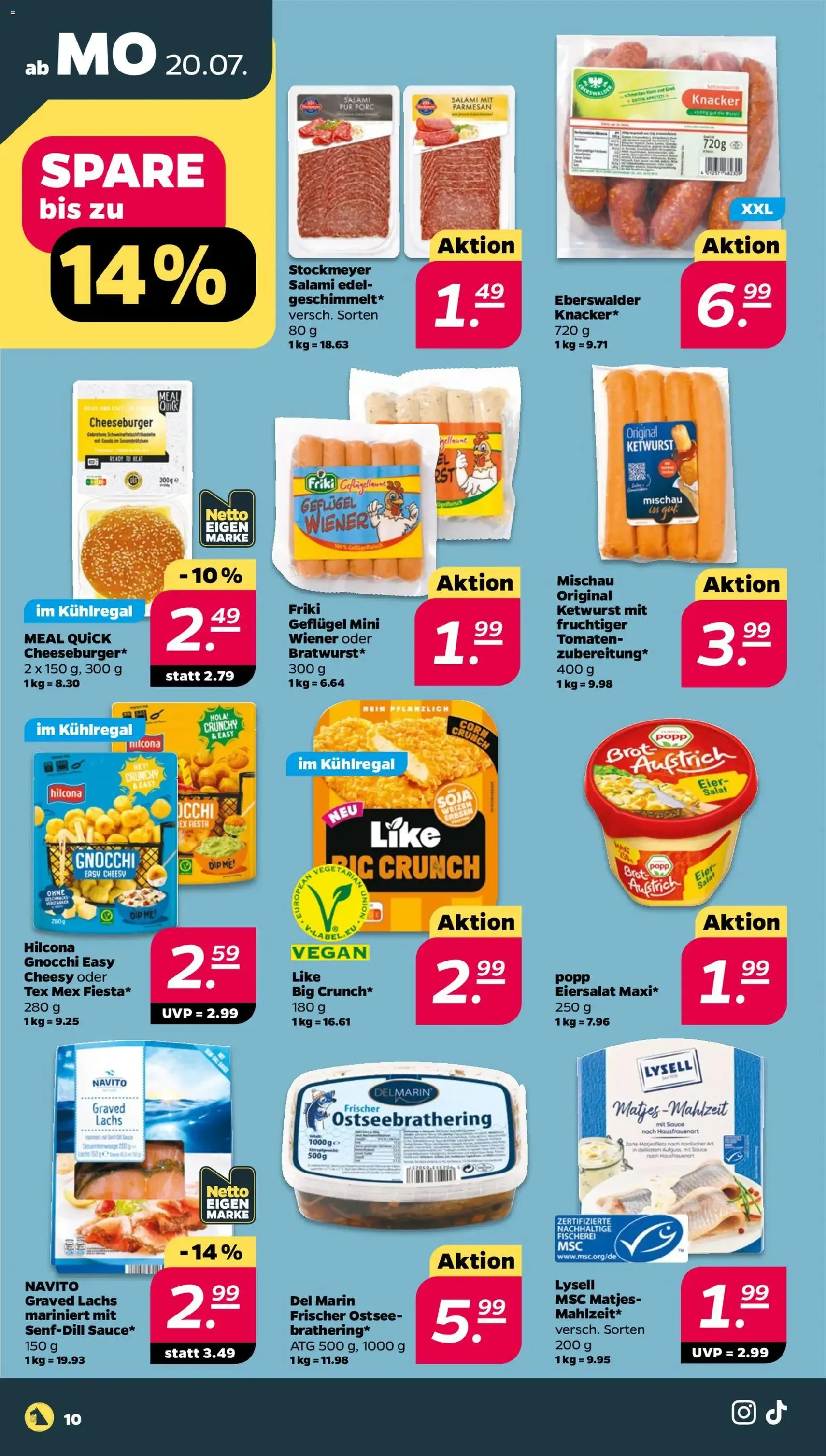Netto Prospekt - Gültiger Prospekt ab 20.07.2026, Seite 10 von insgesamt 32