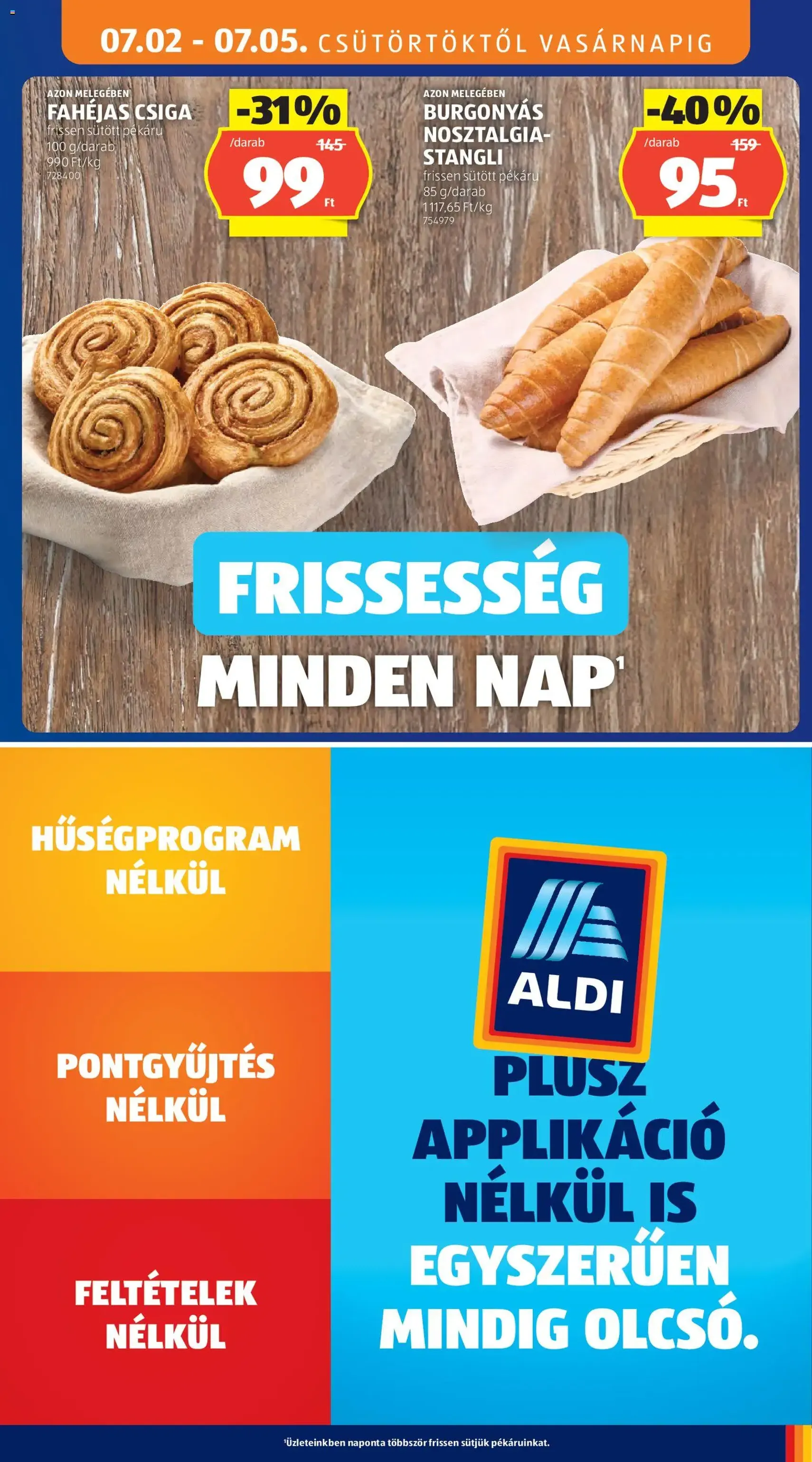 Aldi akciós újság - 2026.07.02. érvényes szórólap 13 oldal 61 oldalból