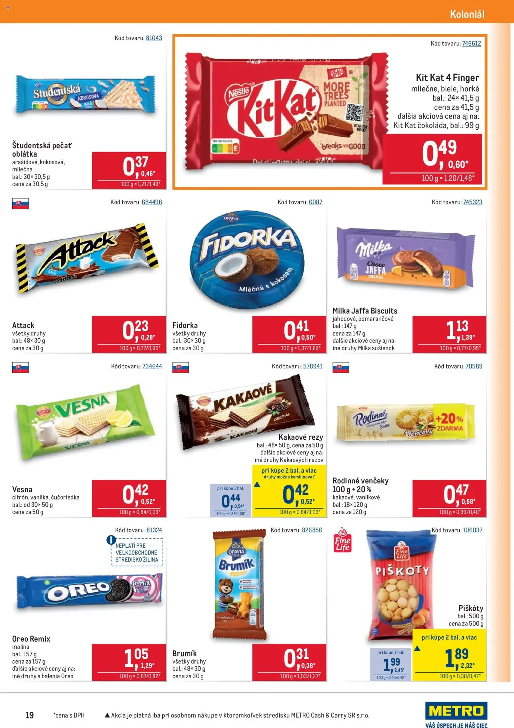 Metro leták - platný leták od 22.04.2026 strana 19 z 40