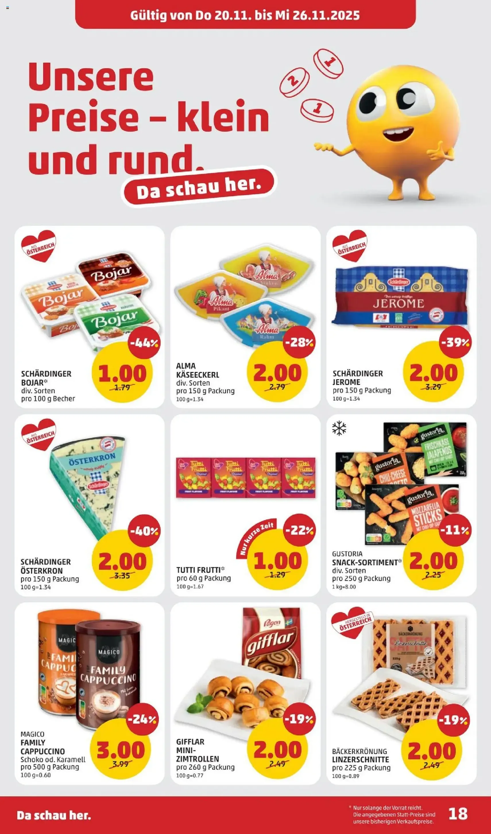 Penny Markt Flugblatt - Gültiger Prospekt ab 20.11.2025, Seite 18 von insgesamt 32