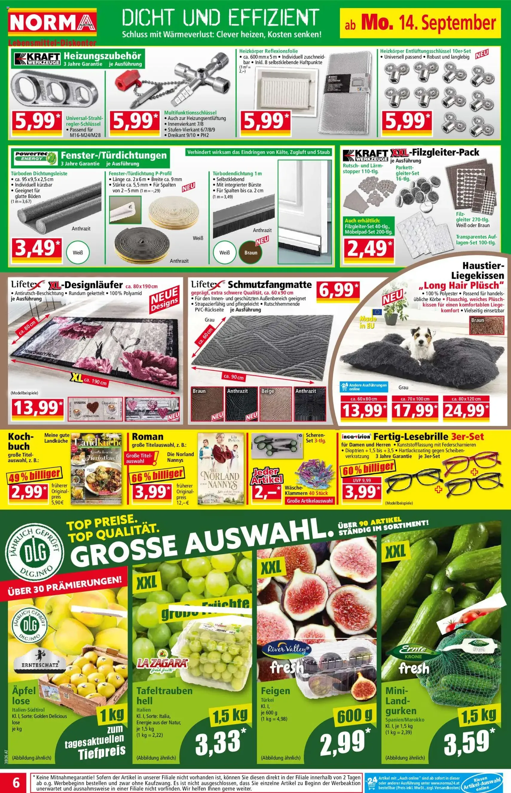 Norma Flugblatt - Gültiger Prospekt ab 14.09.2026, Seite 6 von insgesamt 20