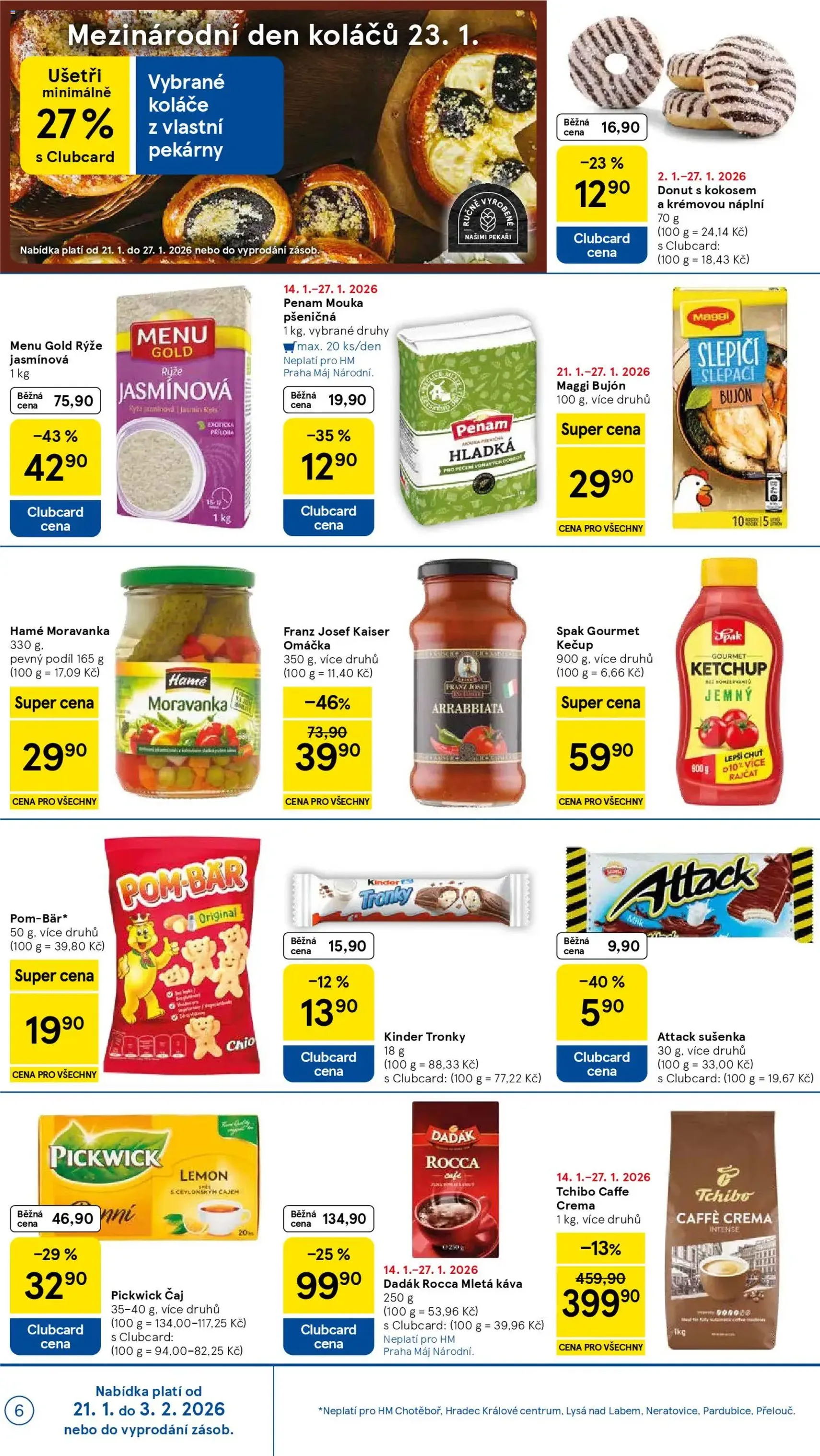 Tesco leták - Hypermarket - platný leták od 21.01.2026 strana 6 z 23