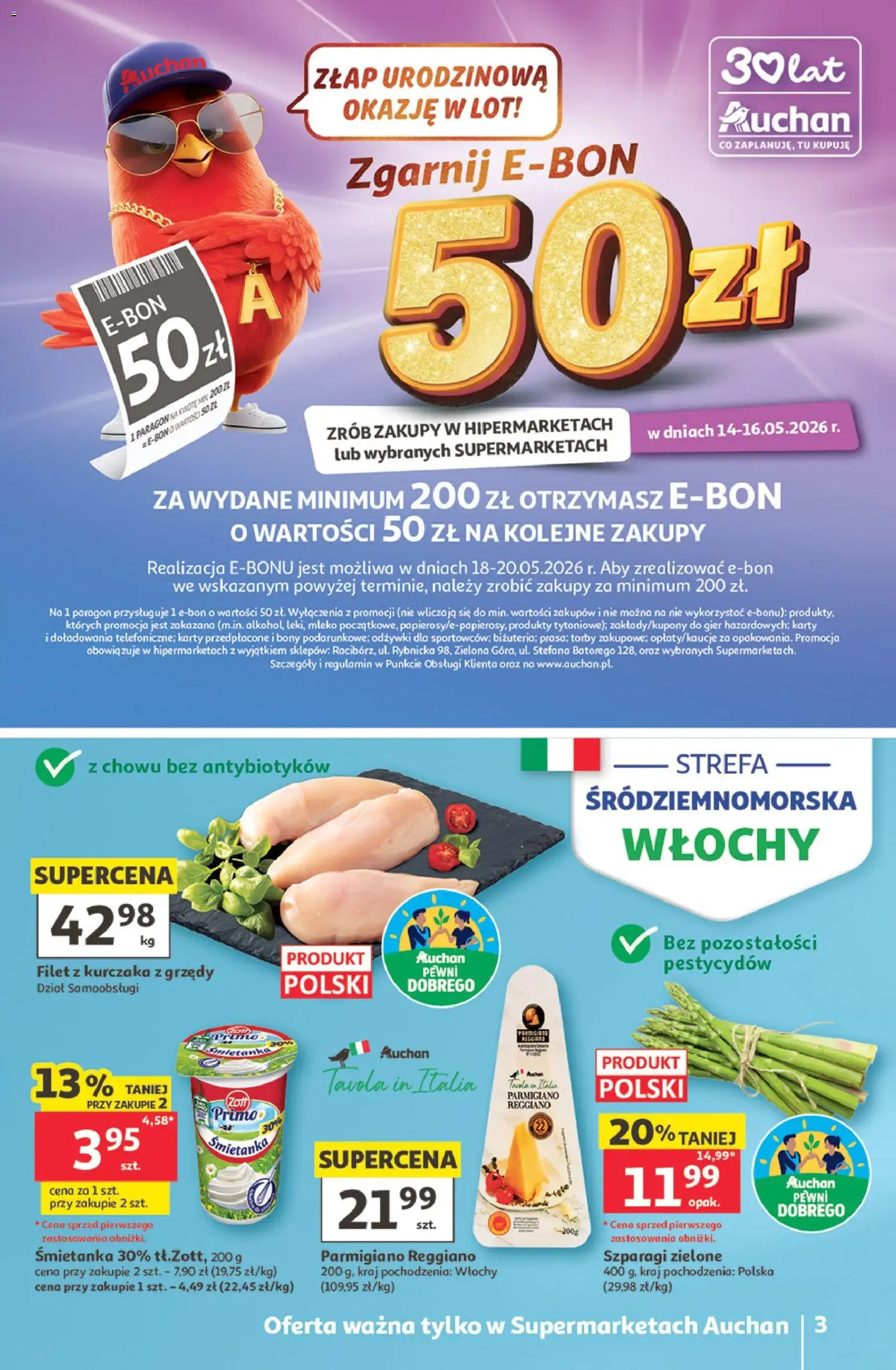 Auchan gazetka - ważny gazetka od 14.05.2026 strona 3 z 8