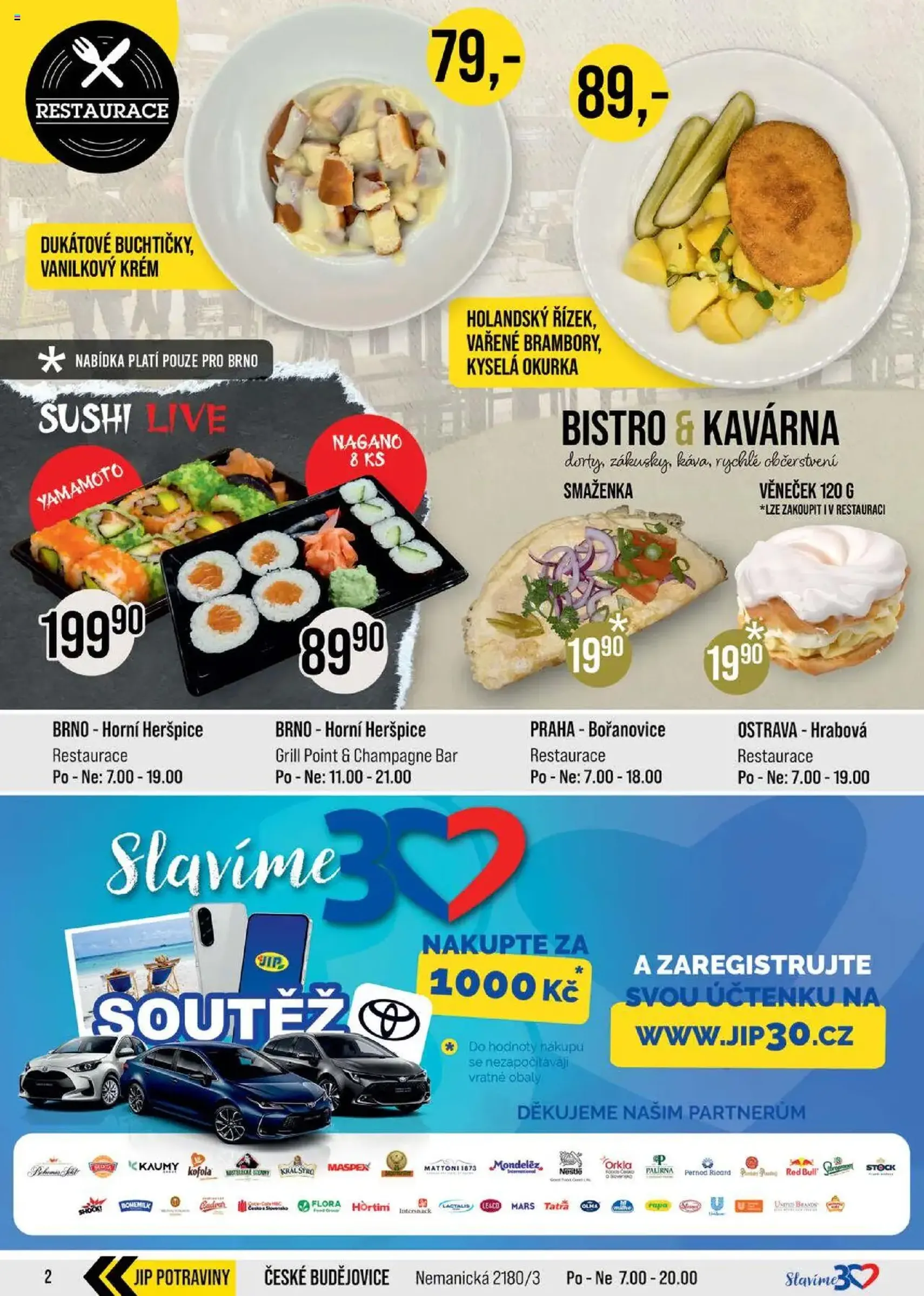 Jip leták - Cash & Carry - platný leták od 15.10.2025 strana 2 z 24 Jip leták - Cash & Carry - platný leták od 15.10.2025 strana 2 z 24