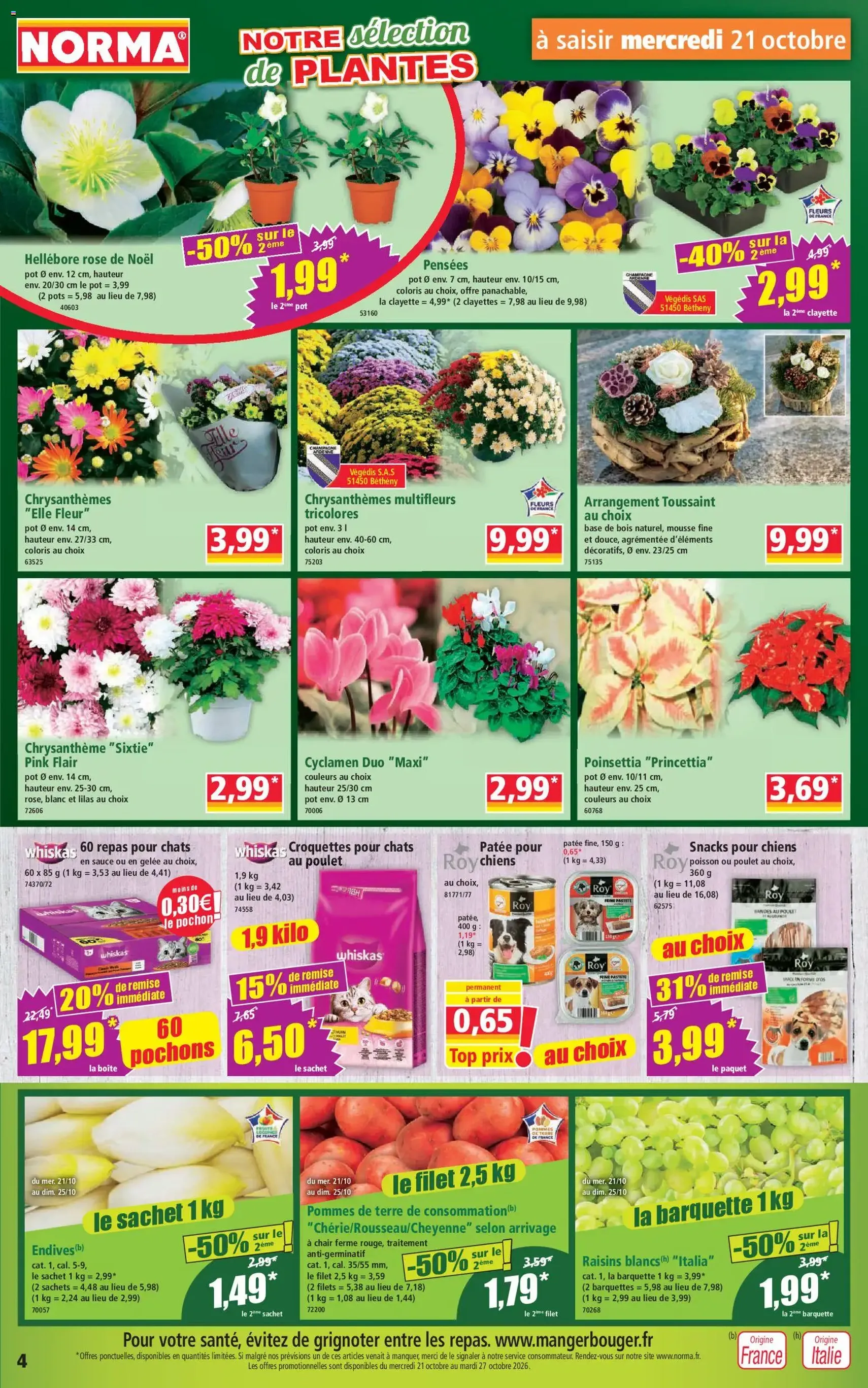 Norma catalogue - brochure valable à partir du 21/10/2026, page 4 sur 12