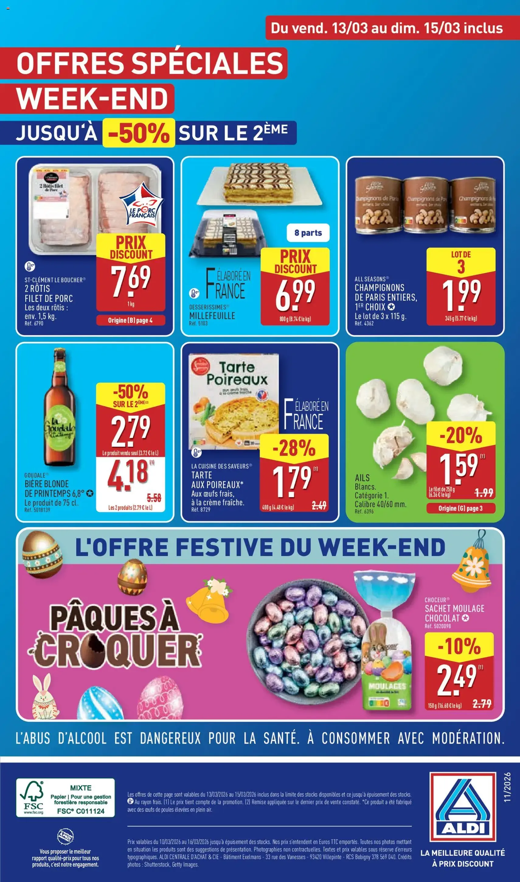 Aldi - Catalogue de la semaine 11 - brochure valable à partir du 10/03/2026, page 42 sur 43