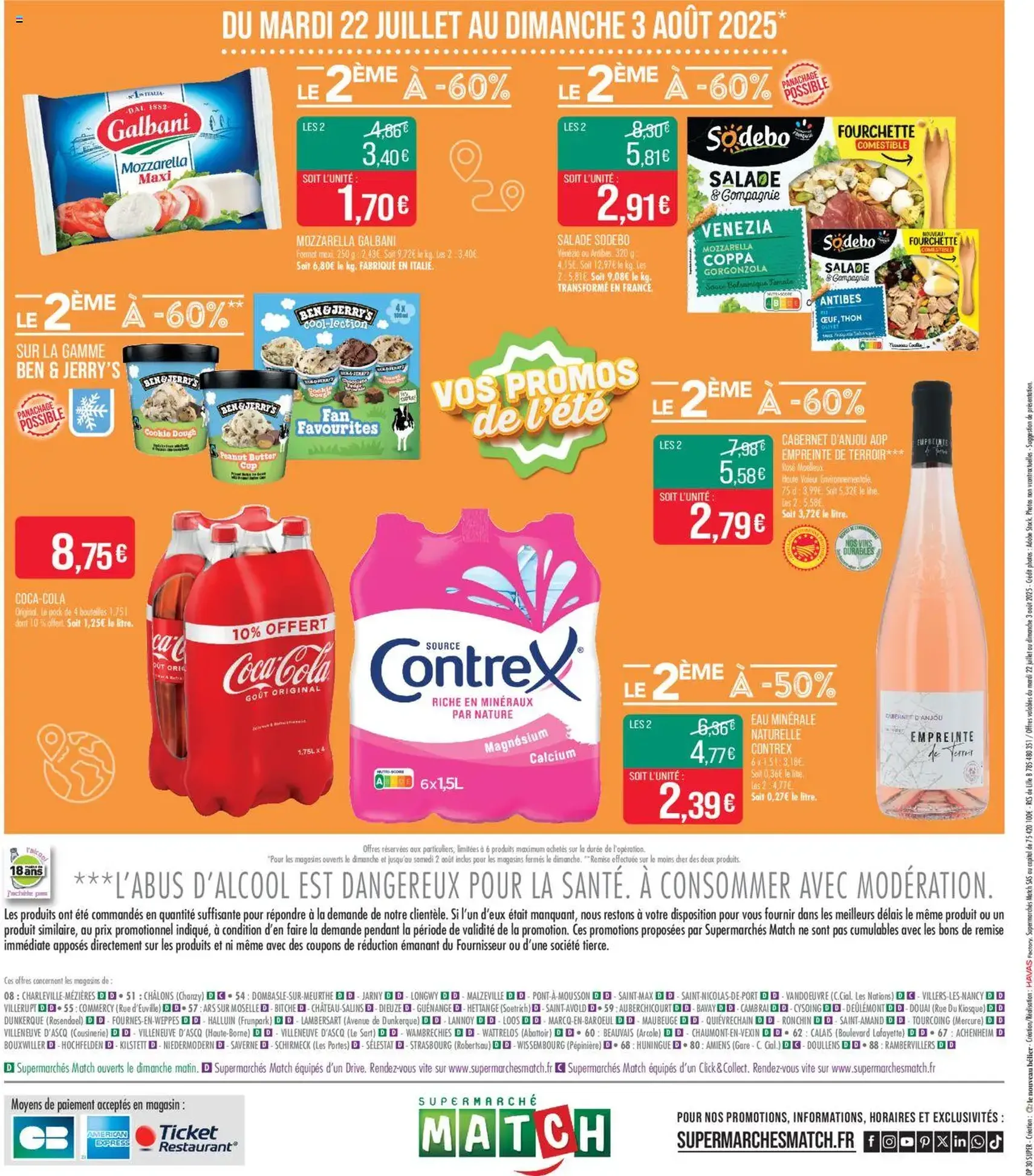 Match Supermarché catalogue - brochure valable à partir du 22/07/2025, page 20 sur 20 Match Supermarché catalogue - brochure valable à partir du 22/07/2025, page 20 sur 20