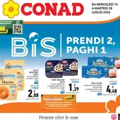 Conad volantino - anteprima volantino valido dal 15/07/2026