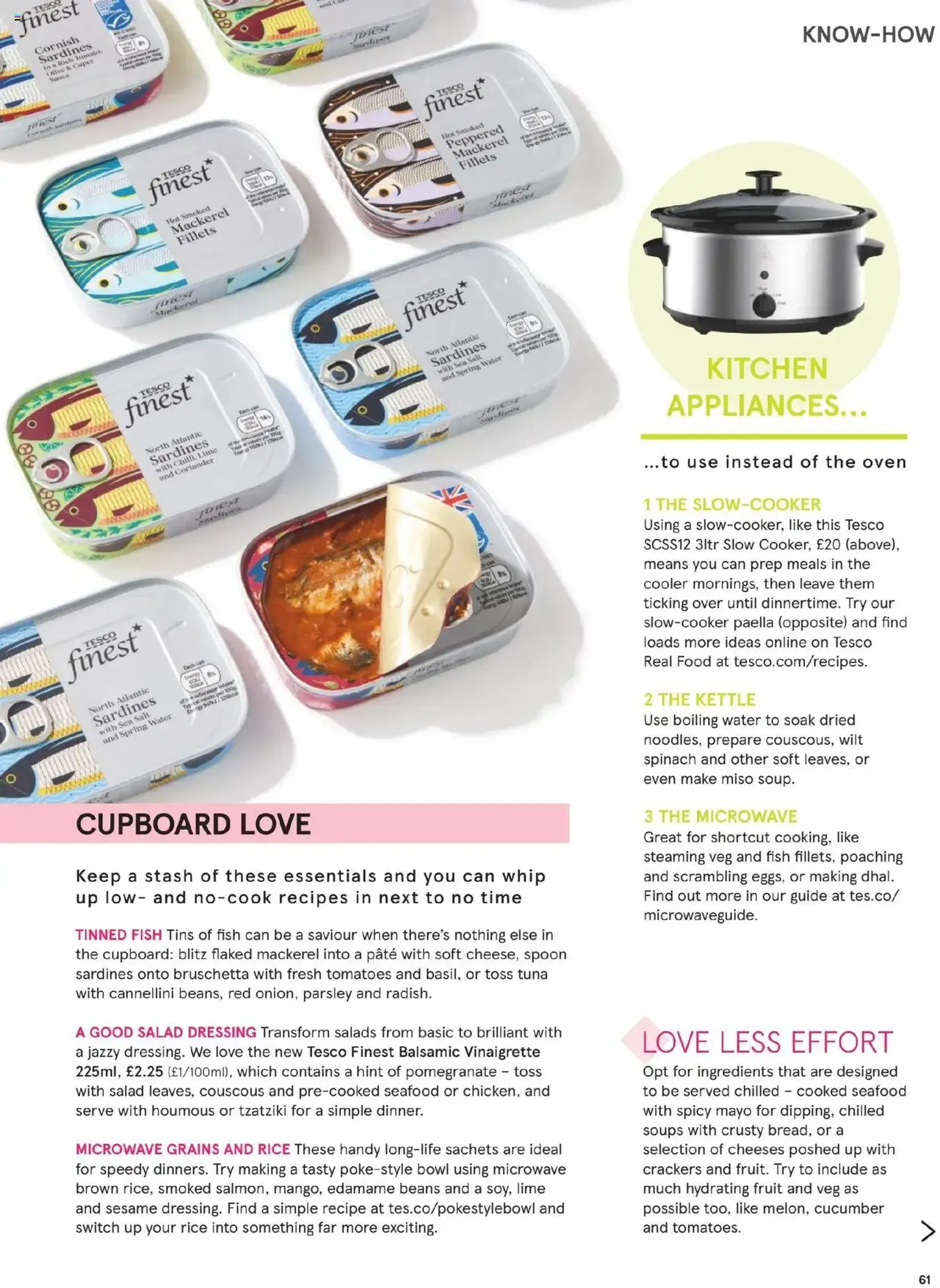 Tesco - Tesco Magazine - July/August 2025 - valid flyer from 10/07/2025, page 61 of 100 Tesco - Tesco Magazine - July/August 2025 - valid flyer from 10/07/2025, page 61 of 100