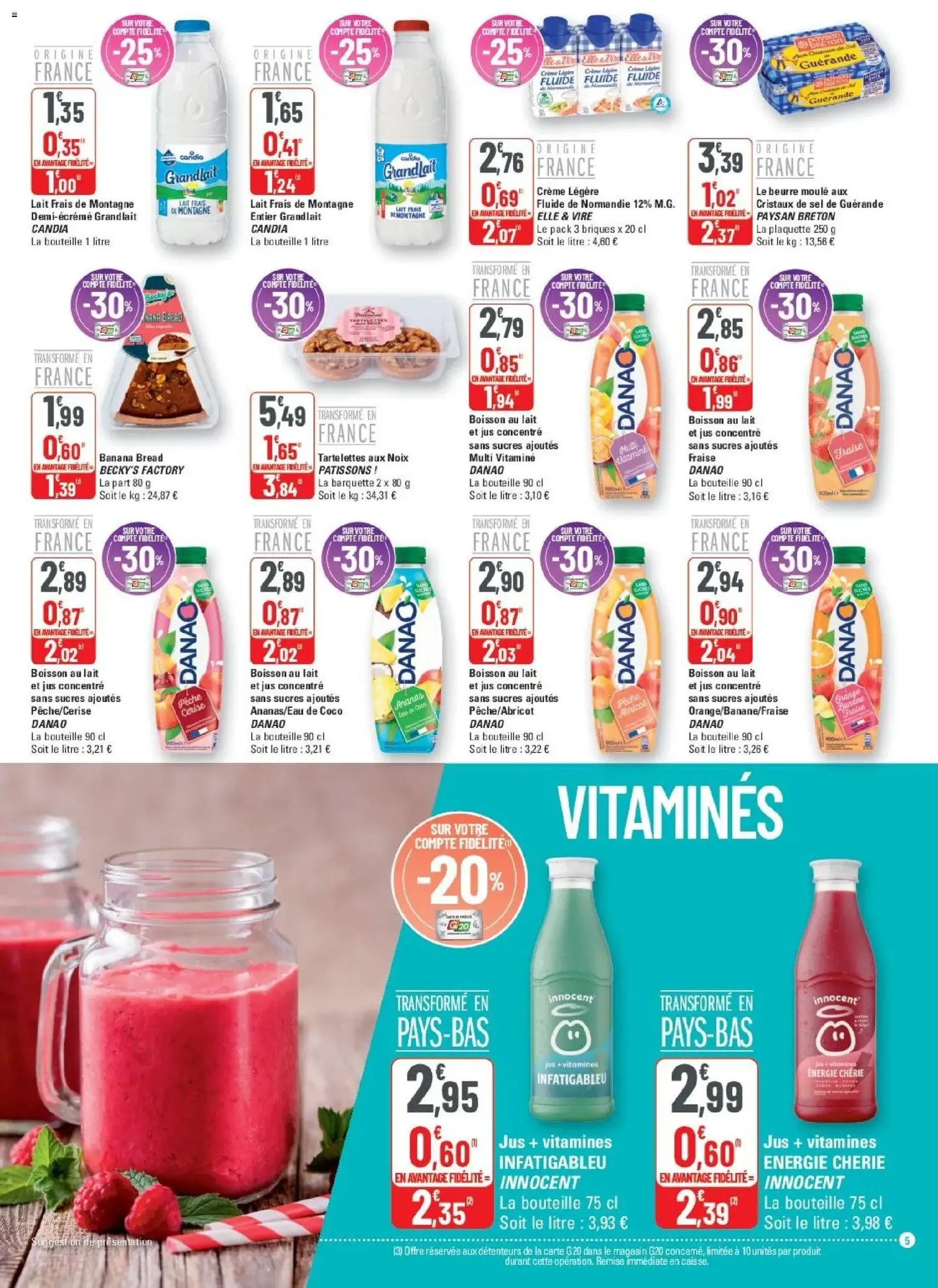 G20 Supermarchés catalogue - brochure valable à partir du 26/08/2026, page 5 sur 20