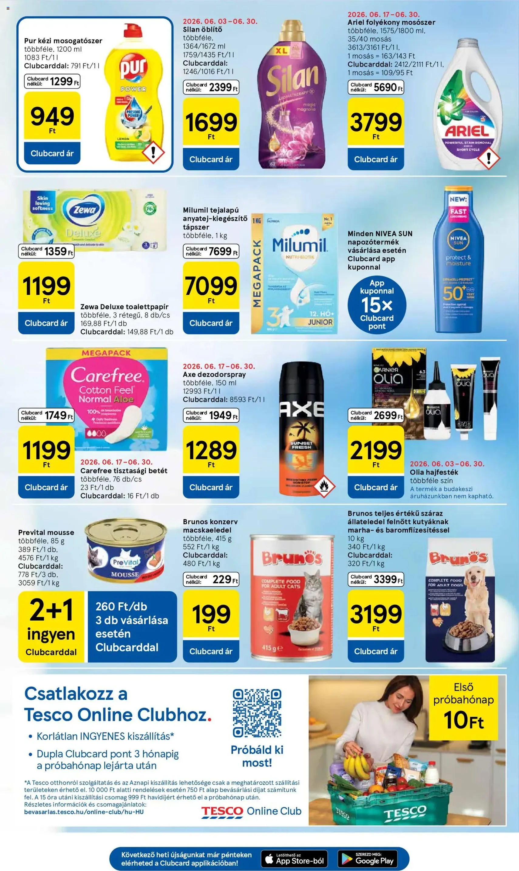Tesco aktuális akciós újság - 2026.06.25. érvényes szórólap 7 oldal 30 oldalból