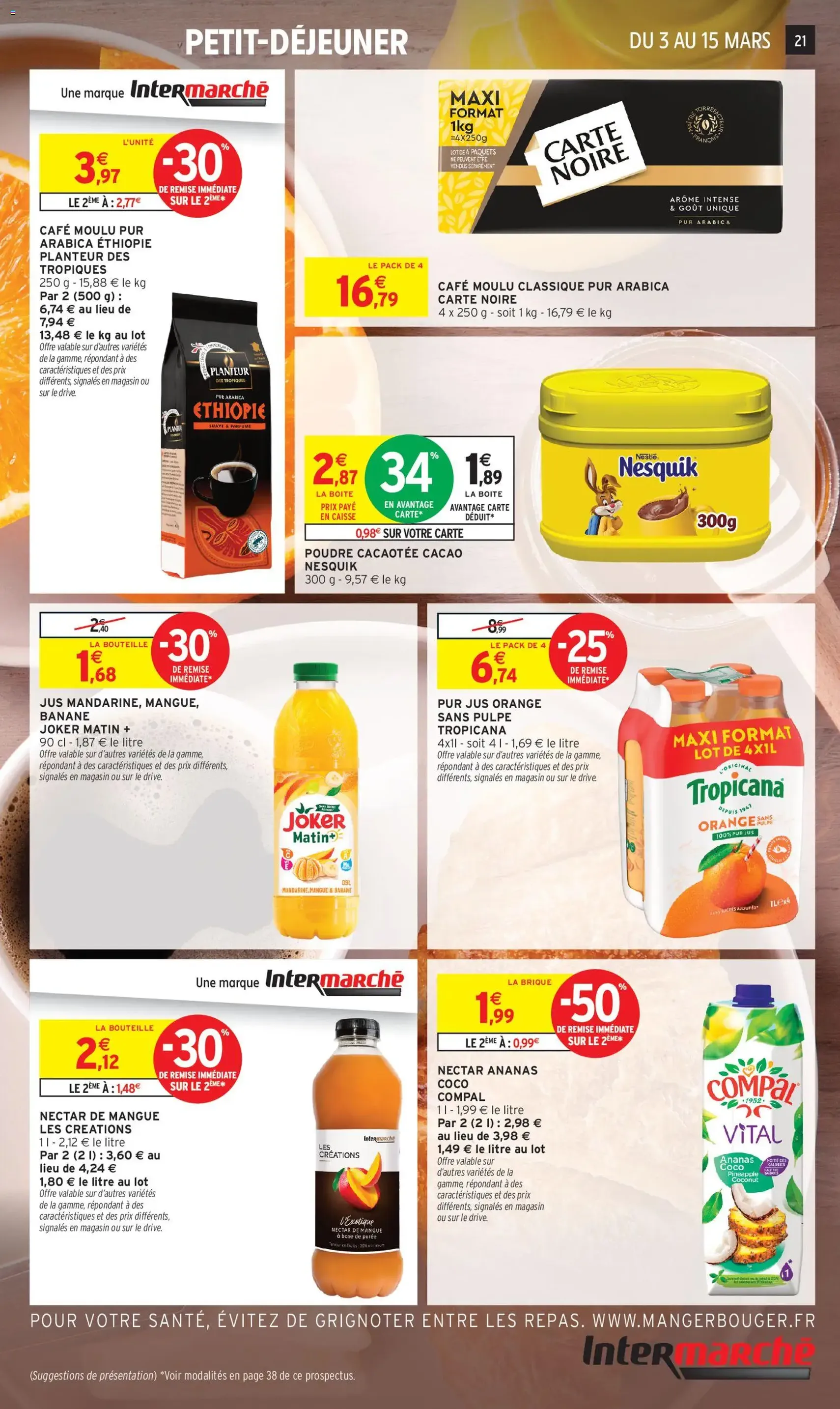 Intermarché catalogue semaine 10 - brochure valable à partir du 03/03/2026, page 21 sur 52