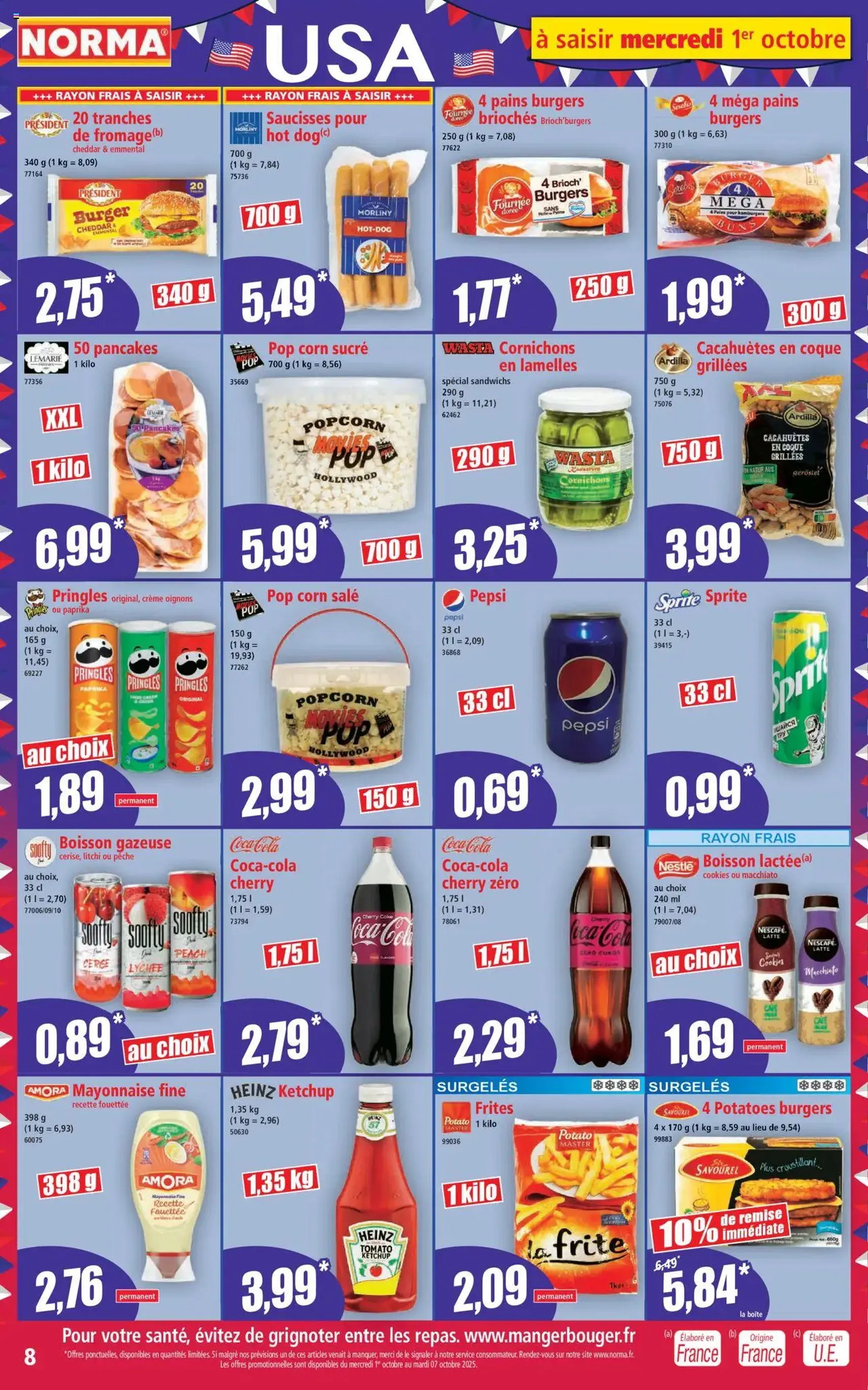 Norma catalogue - brochure valable à partir du 01/10/2025, page 8 sur 14