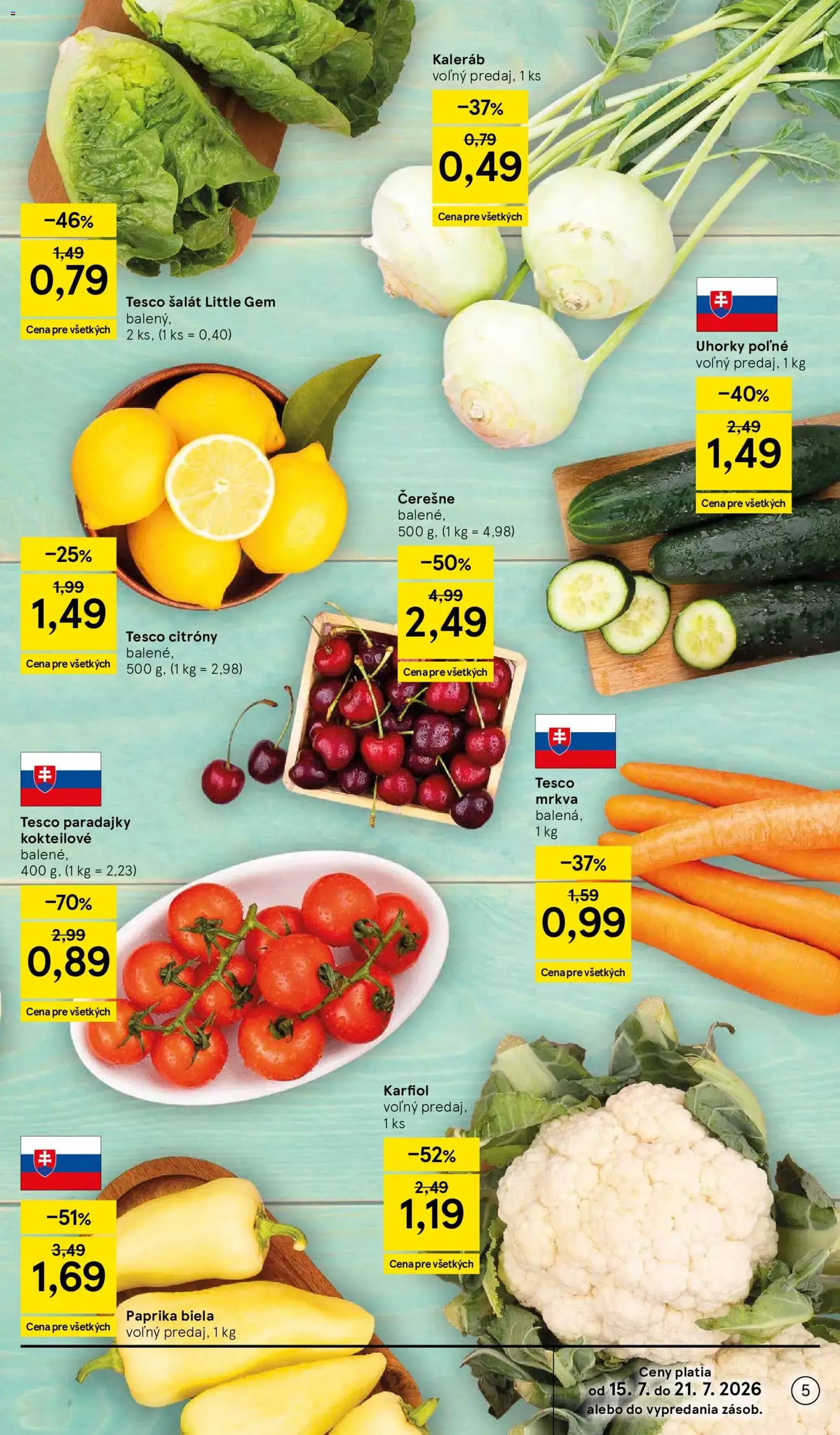 Tesco Hypermarket - leták - platný leták od 15.07.2026 strana 5 z 52