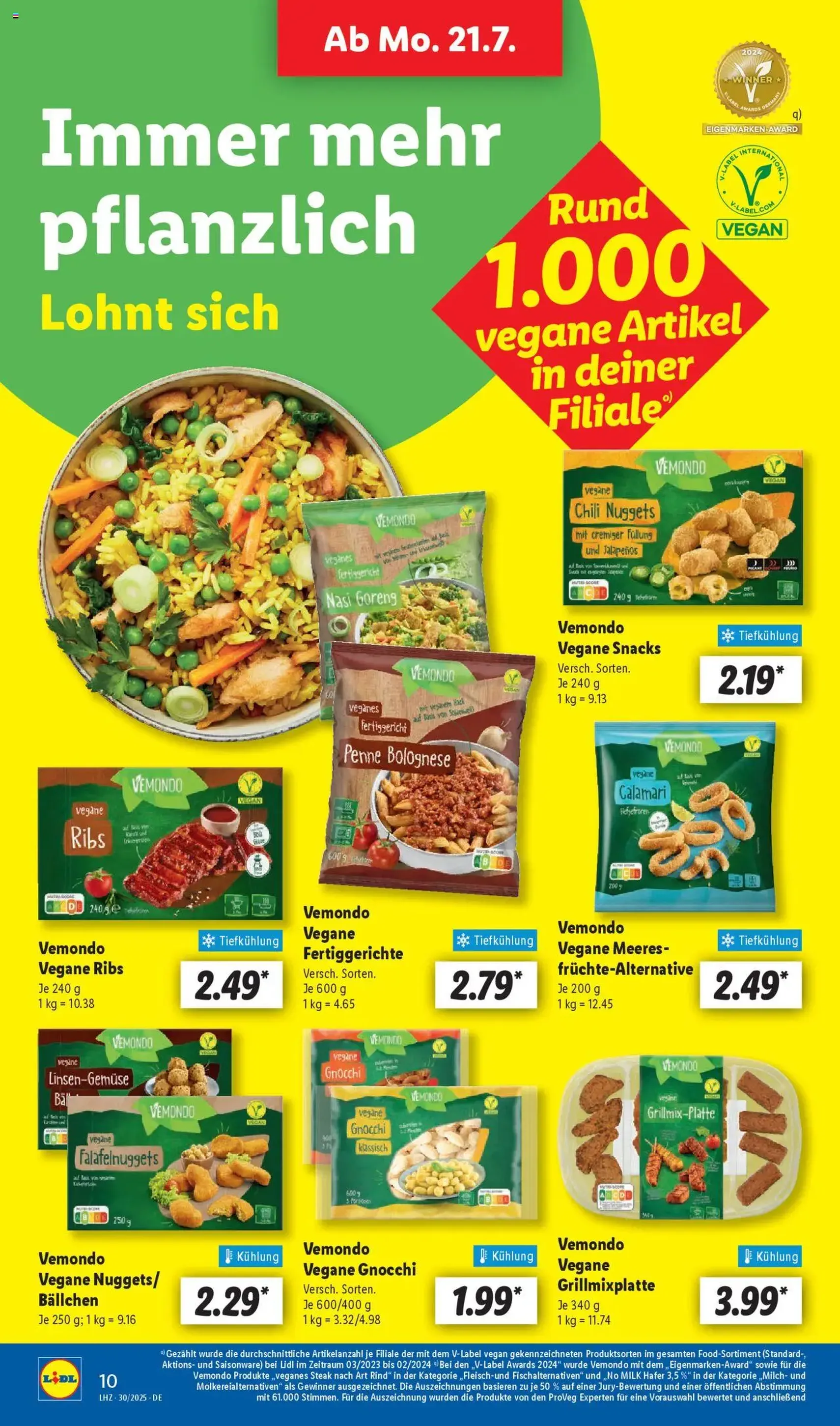 Lidl Prospekt - Gültiger Prospekt ab 21.07.2025, Seite 6 von insgesamt 62