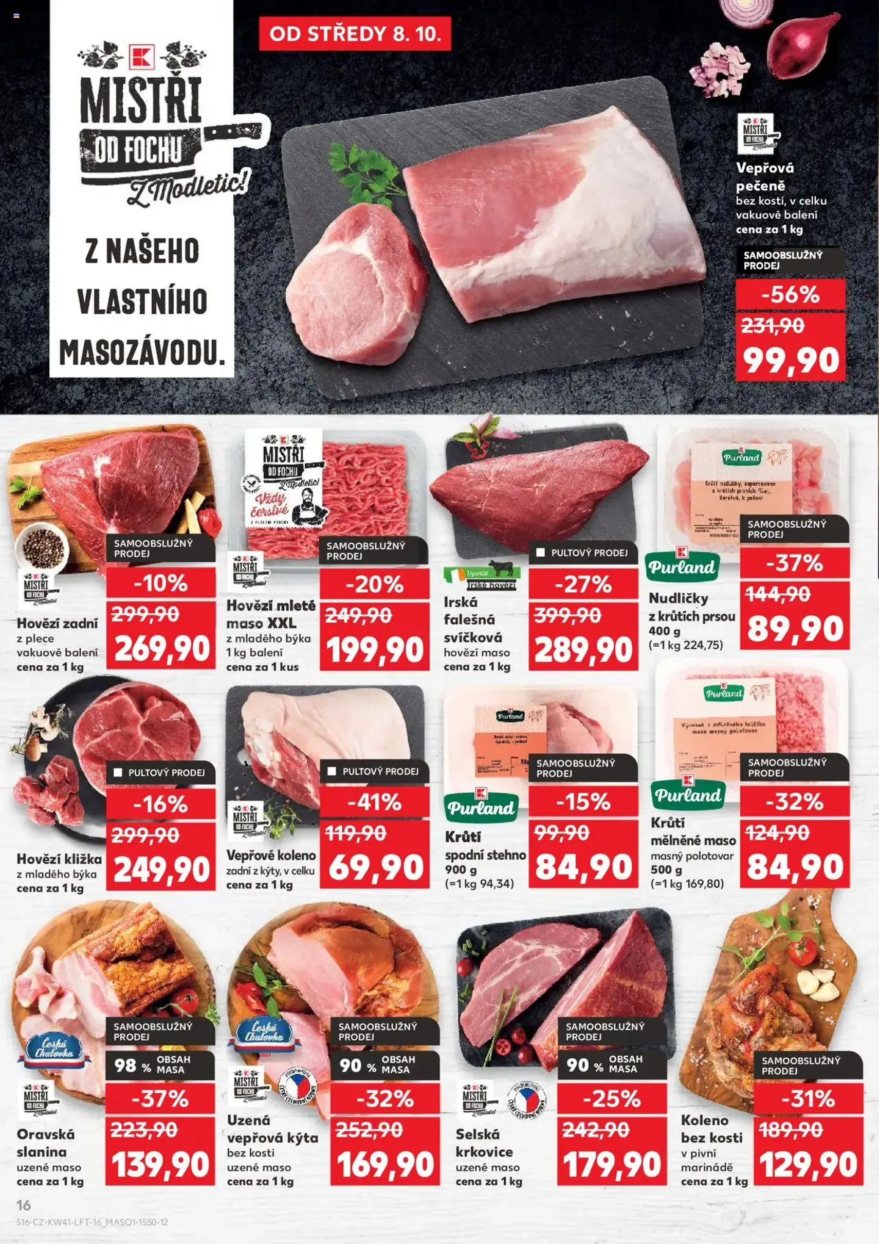 Kaufland leták - platný leták od 08.10.2025 strana 16 z 90