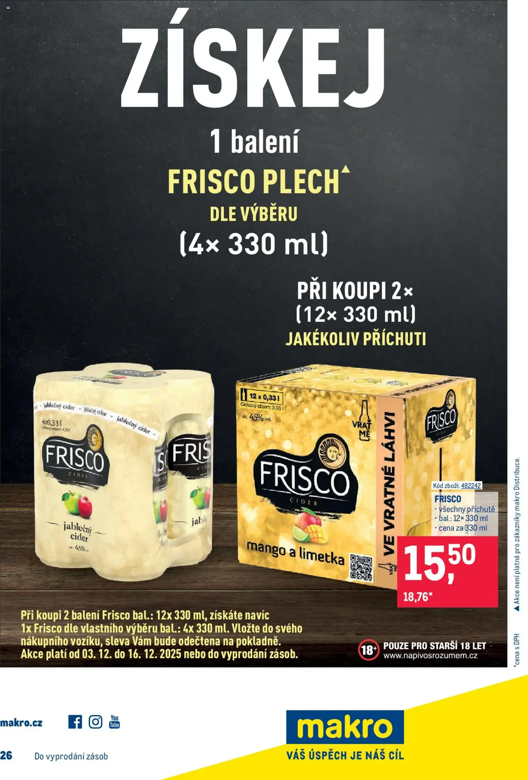 Makro leták - Maloobchod - platný leták od 03.12.2025 strana 18 z 18