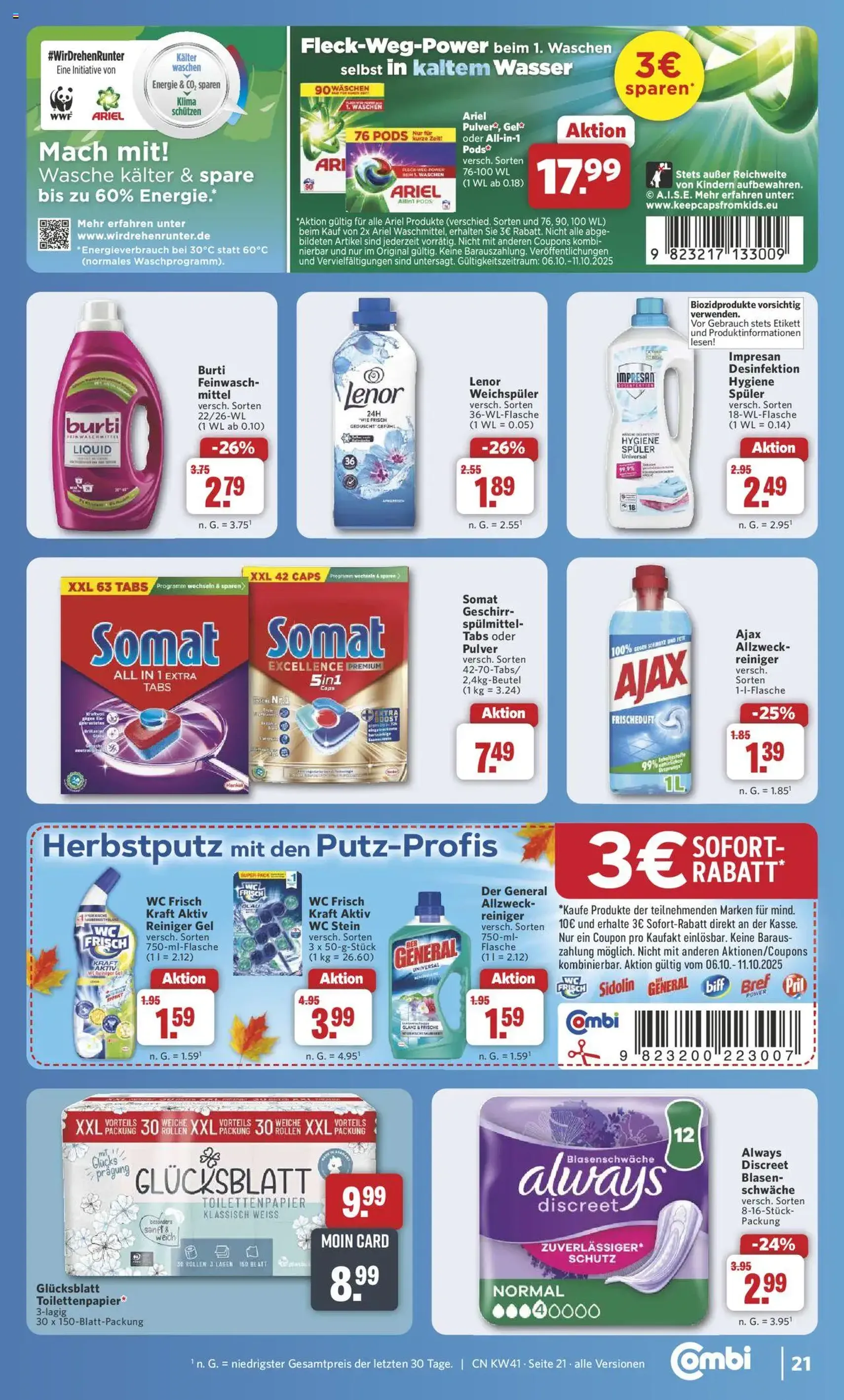 Combi Prospekt - Gültiger Prospekt ab 06.10.2025, Seite 27 von insgesamt 33