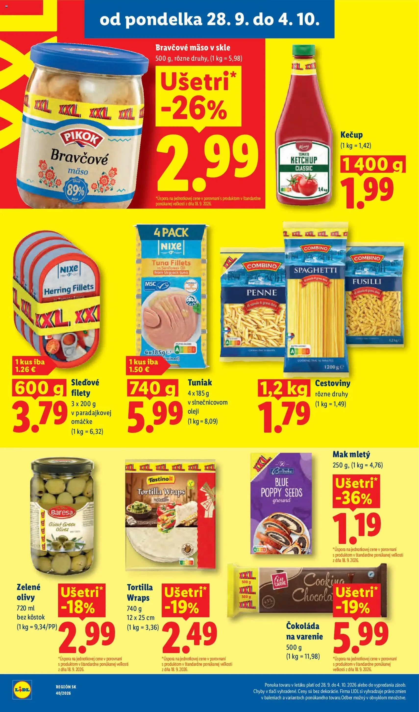 Lidl leták - platný leták od 28.09.2026 strana 36 z 100