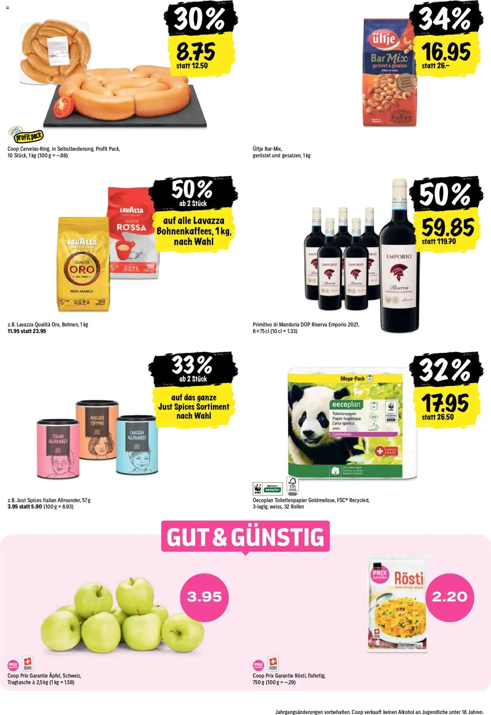 Coop aktionen - Gültiger Prospekt ab 12.05.2026, Seite 22 von insgesamt 24