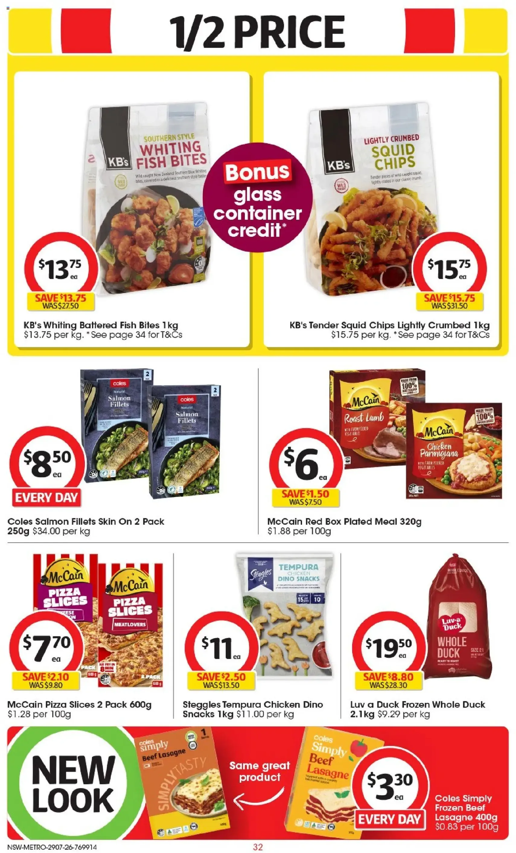 Coles catalogue - valid flyer from 29/07/2026, page 32 of 46