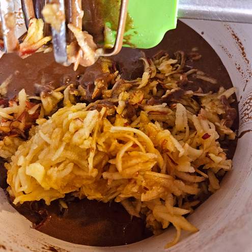 Jednoduché jablkové rezy - krok prípravy 1