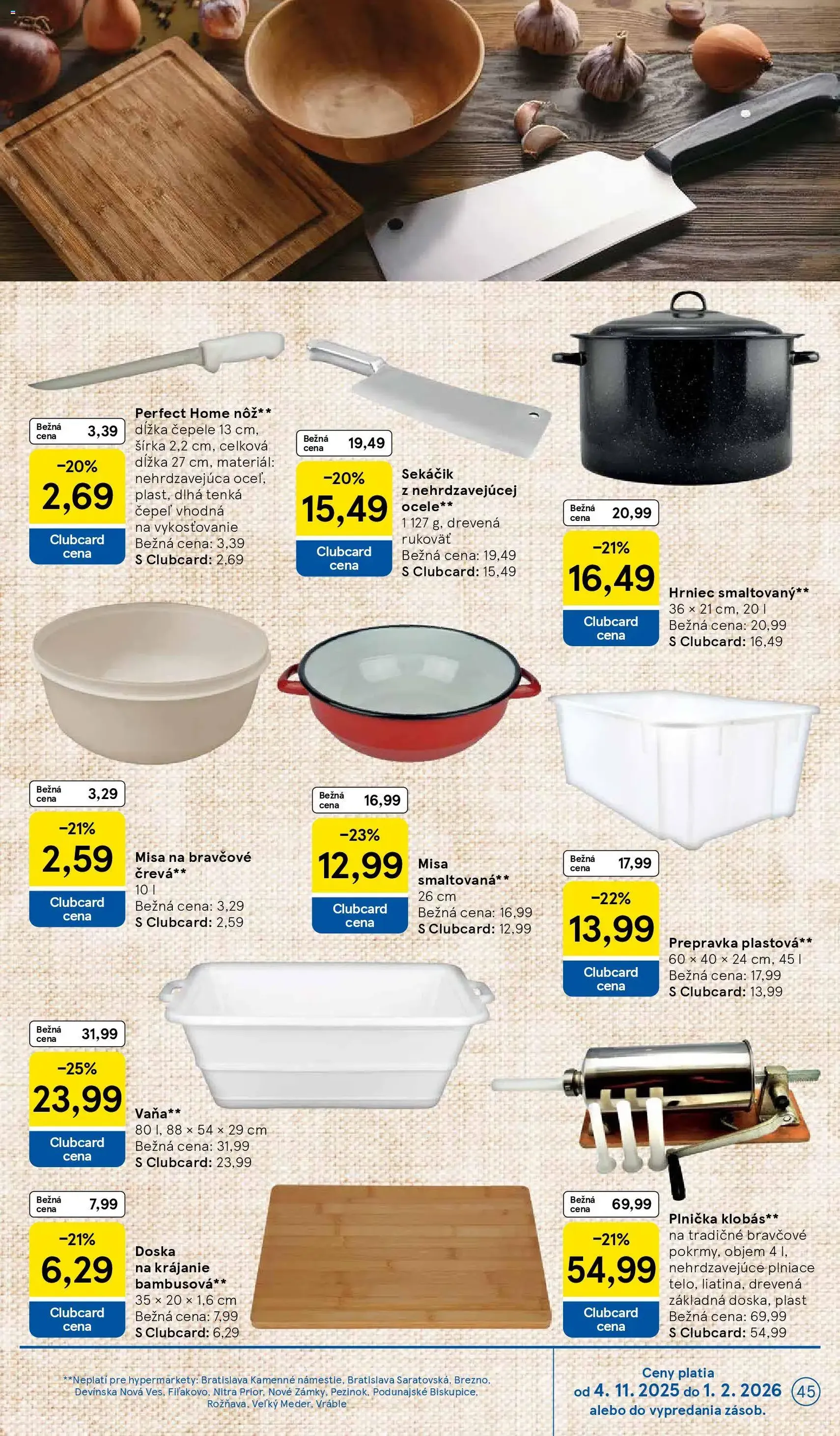 Tesco Hypermarket - leták - platný leták od 03.12.2025 strana 45 z 53