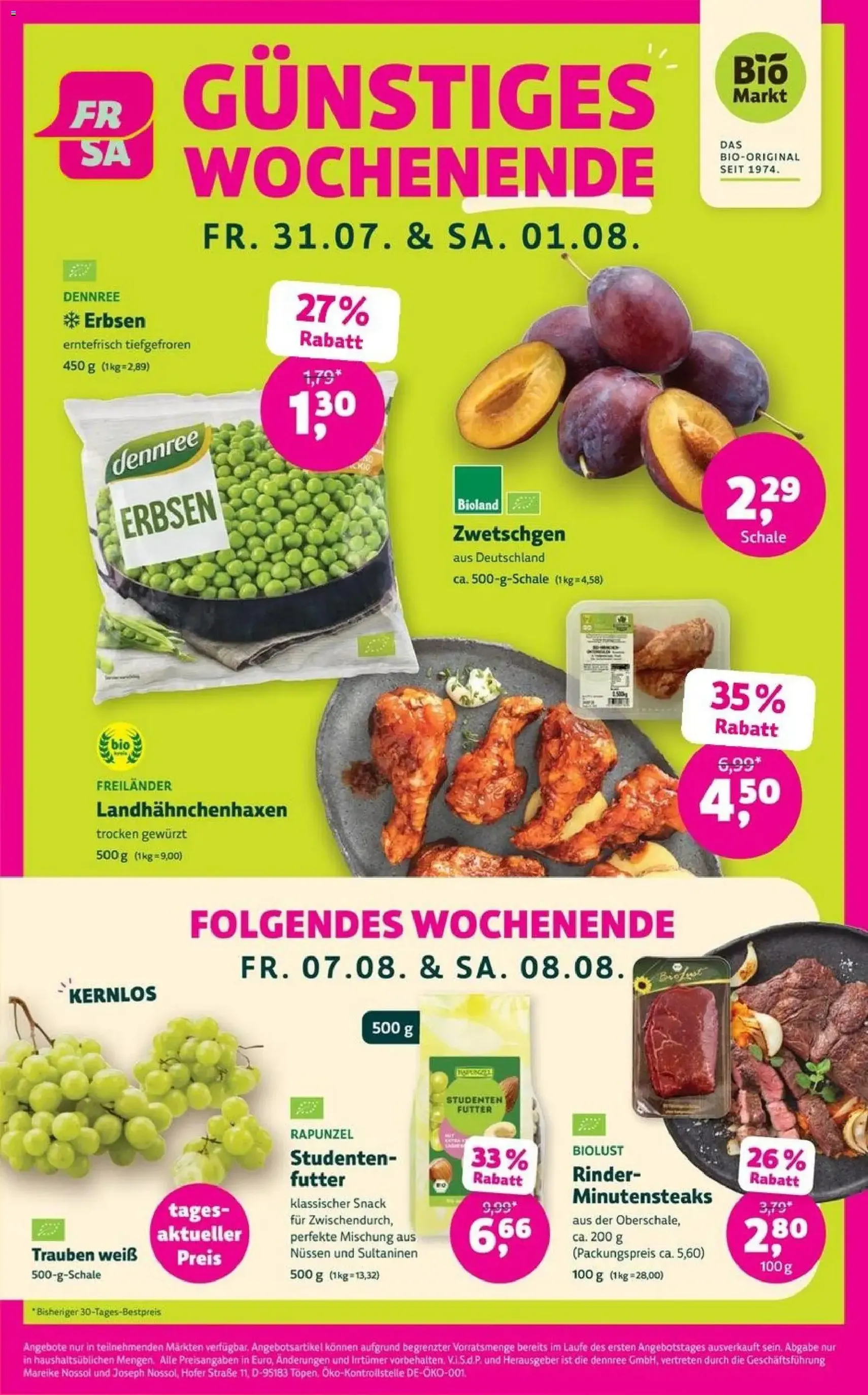 BioMarkt Prospekt - Gültiger Prospekt ab 29.07.2026, Seite 4 von insgesamt 14