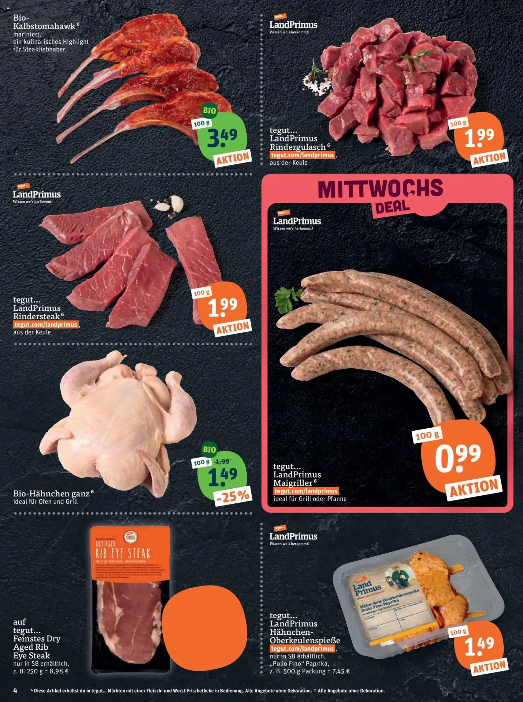 Tegut Prospekt - Gültiger Prospekt ab 03.08.2026, Seite 6 von insgesamt 23