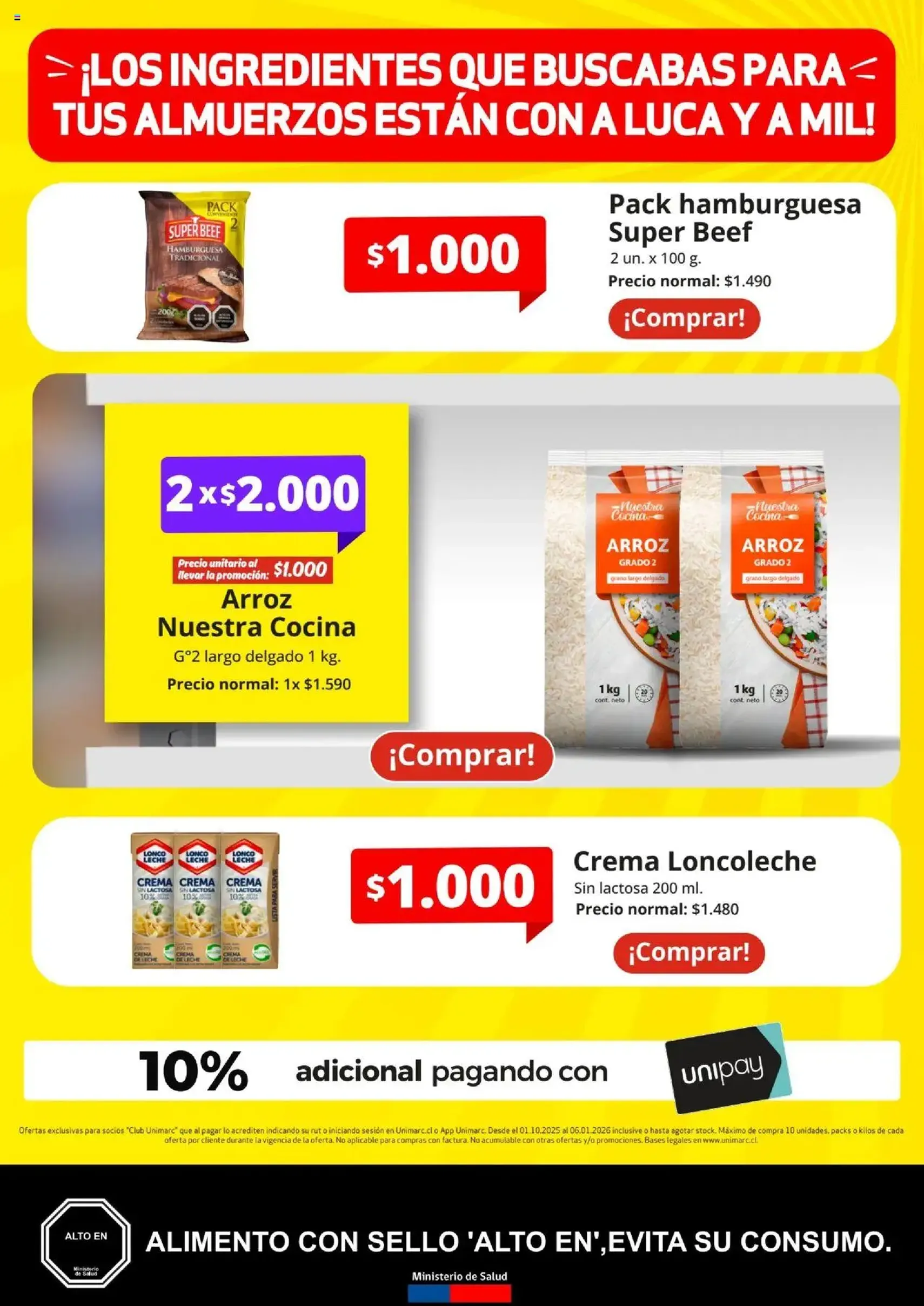 Unimarc Ofertas - folleto válido desde 30.09.2025 página 4 de 16