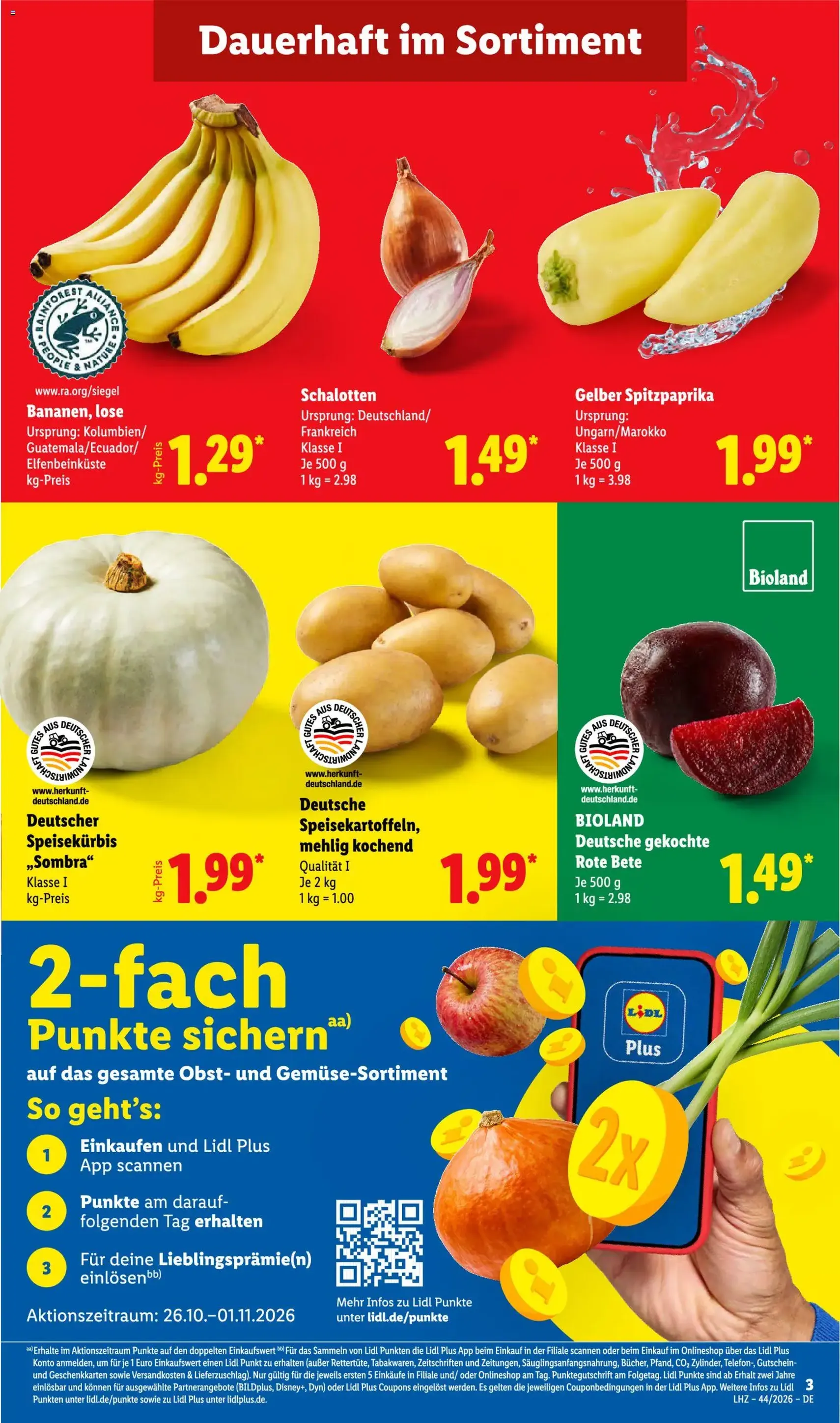 Lidl Prospekt - Gültiger Prospekt ab 26.10.2026, Seite 3 von insgesamt 72