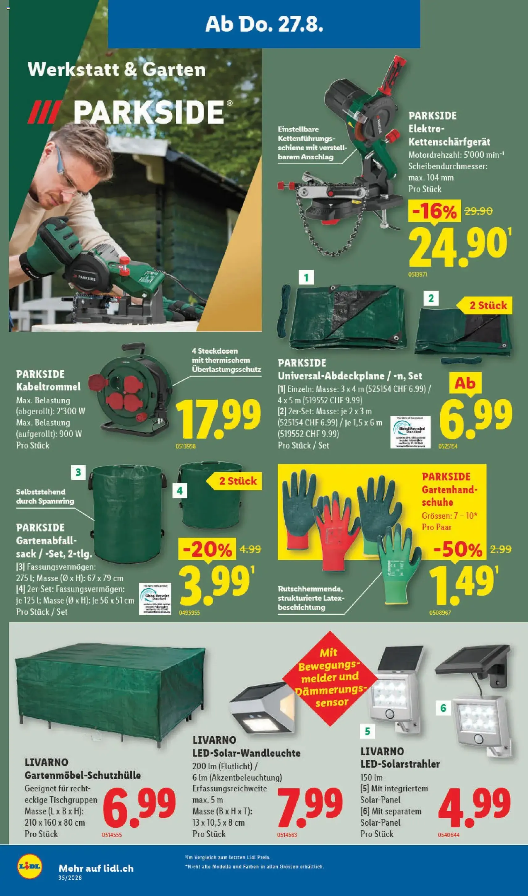 Lidl aktionen - Gültiger Prospekt ab 27.08.2026, Seite 20 von insgesamt 37