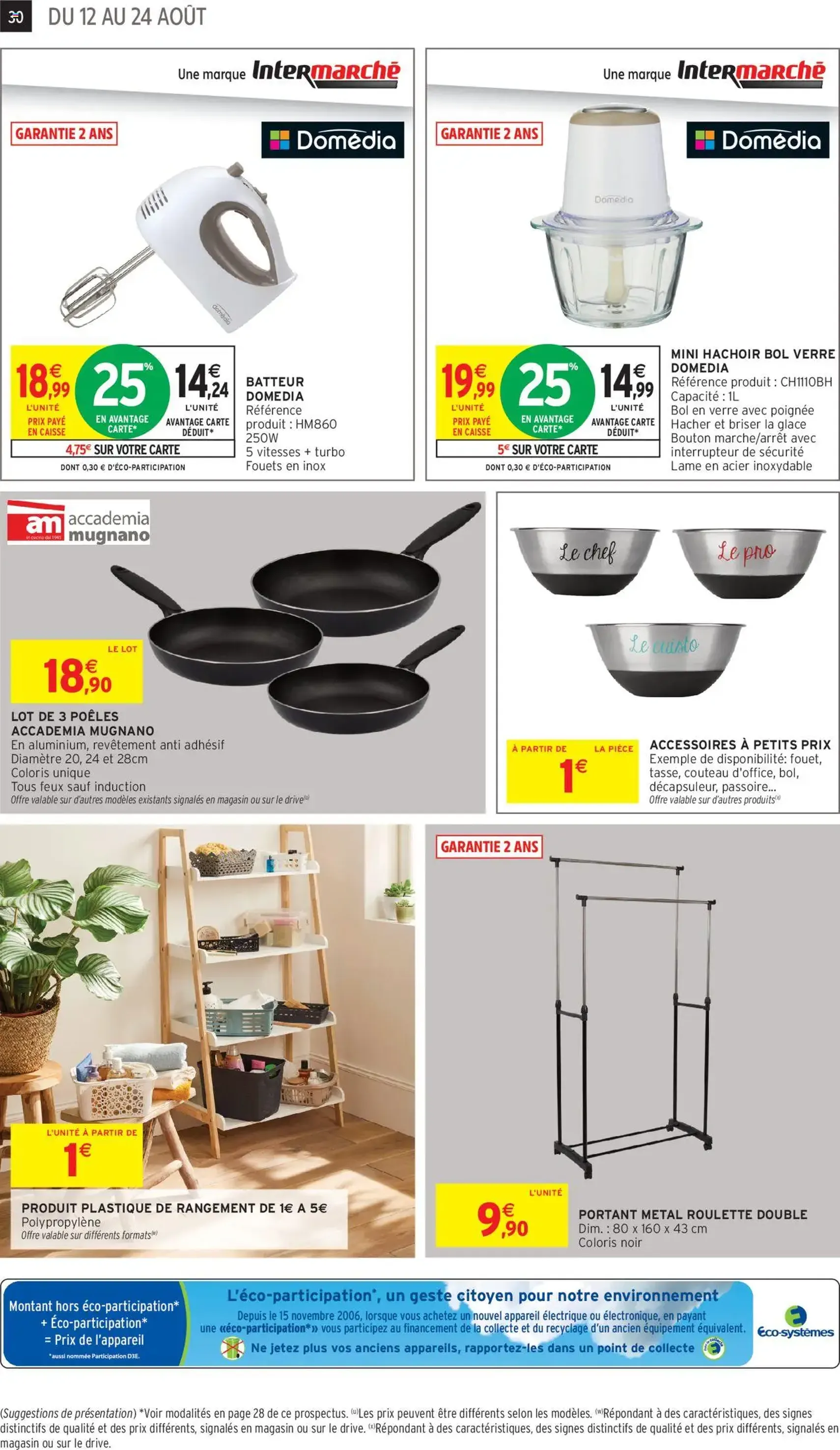 Intermarché catalogue semaine 32 - brochure valable à partir du 12/08/2025, page 30 sur 40