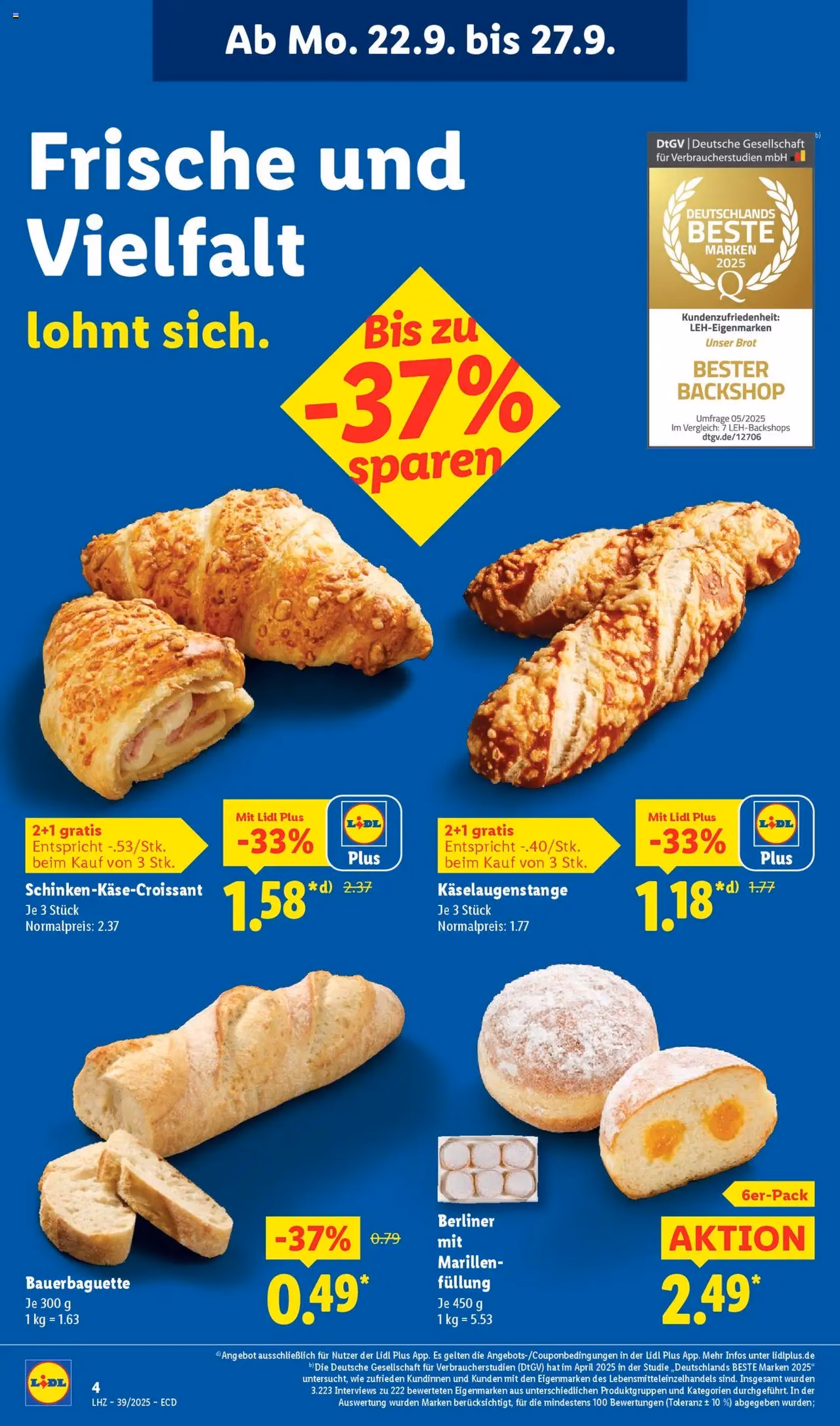 Lidl Prospekt - Gültiger Prospekt ab 22.09.2025, Seite 10 von insgesamt 68