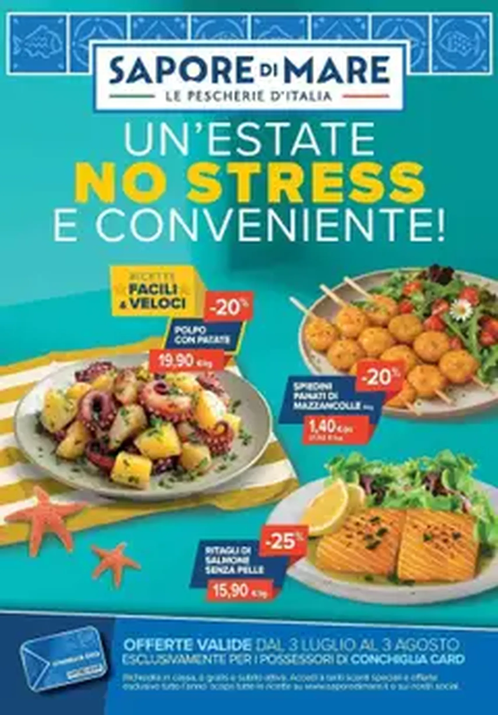 Volantino Sapore di mare - volantino valido dal 03/07/2025 pagina 1 di 1