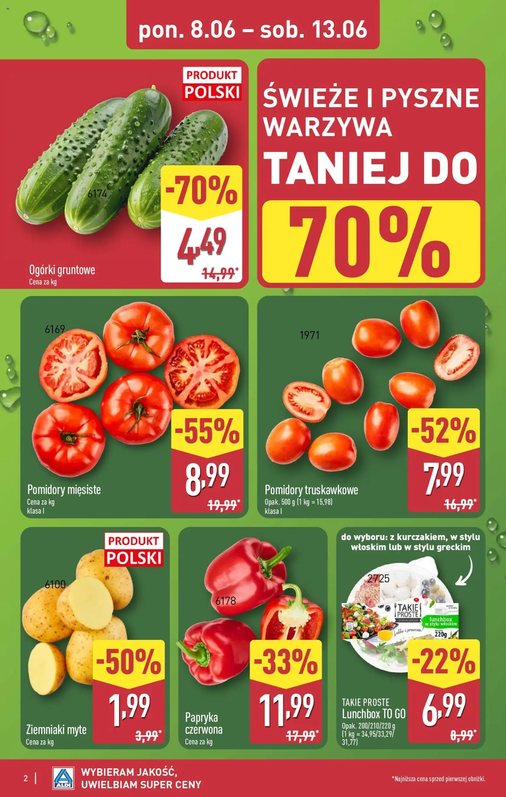 Aldi gazetka - ważny gazetka od 08.06.2026 strona 2 z 42