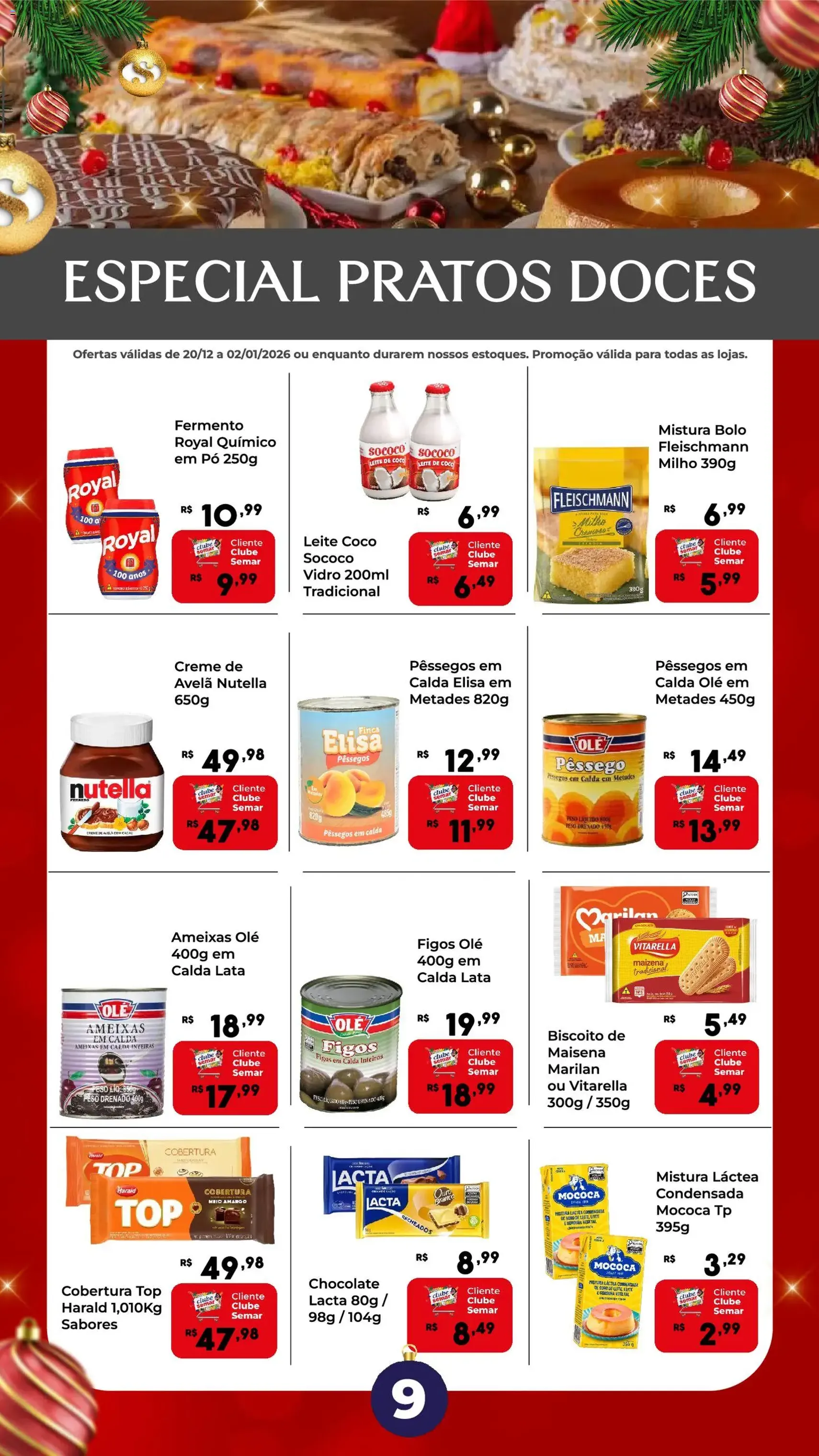 Semar Supermercado - Ofertas Revista Natal - folheto válido a partir de 20/12/2025 página 9 de 19